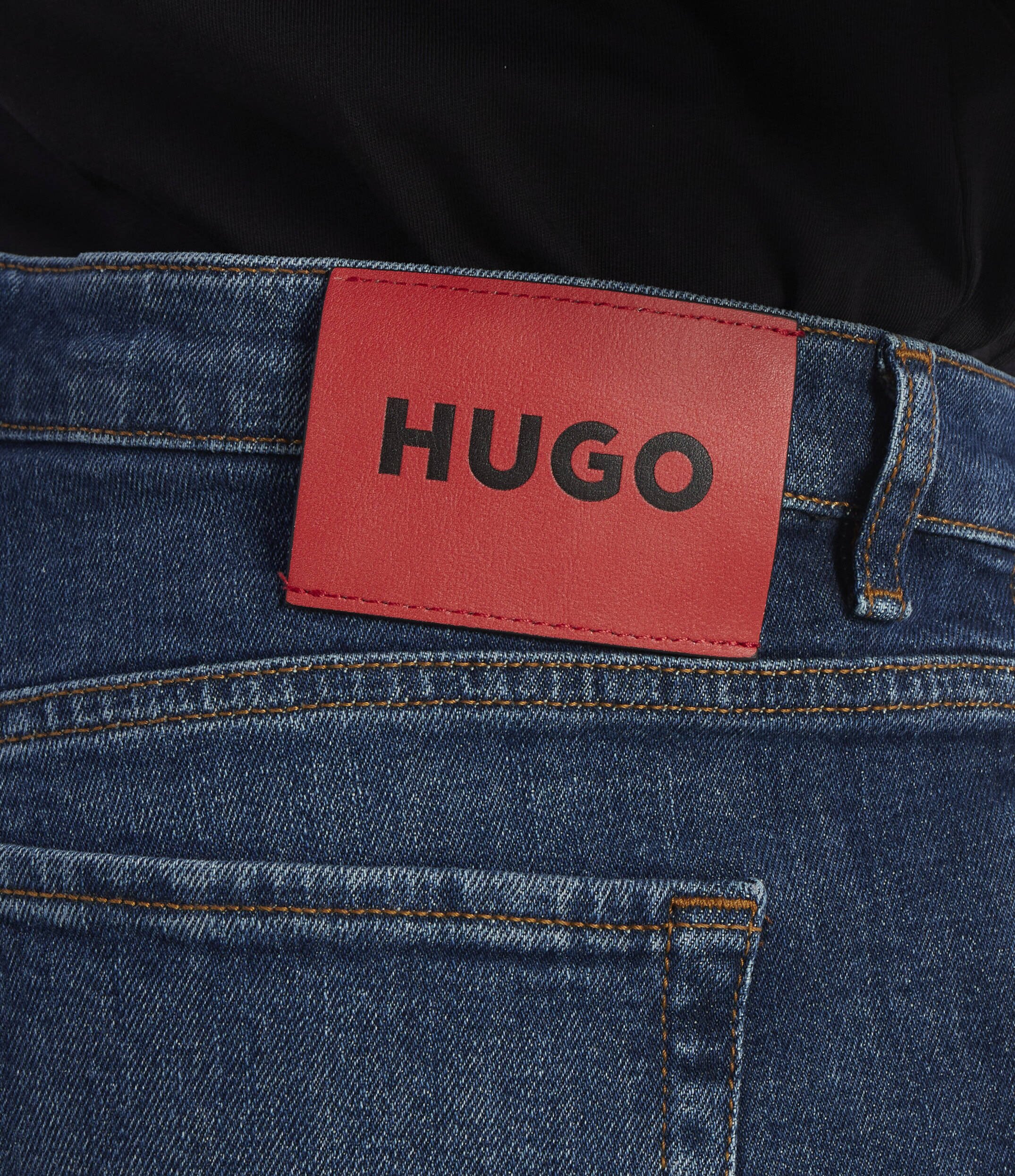 HUGO De blugi pantaloni scurți 634/S | Tapered