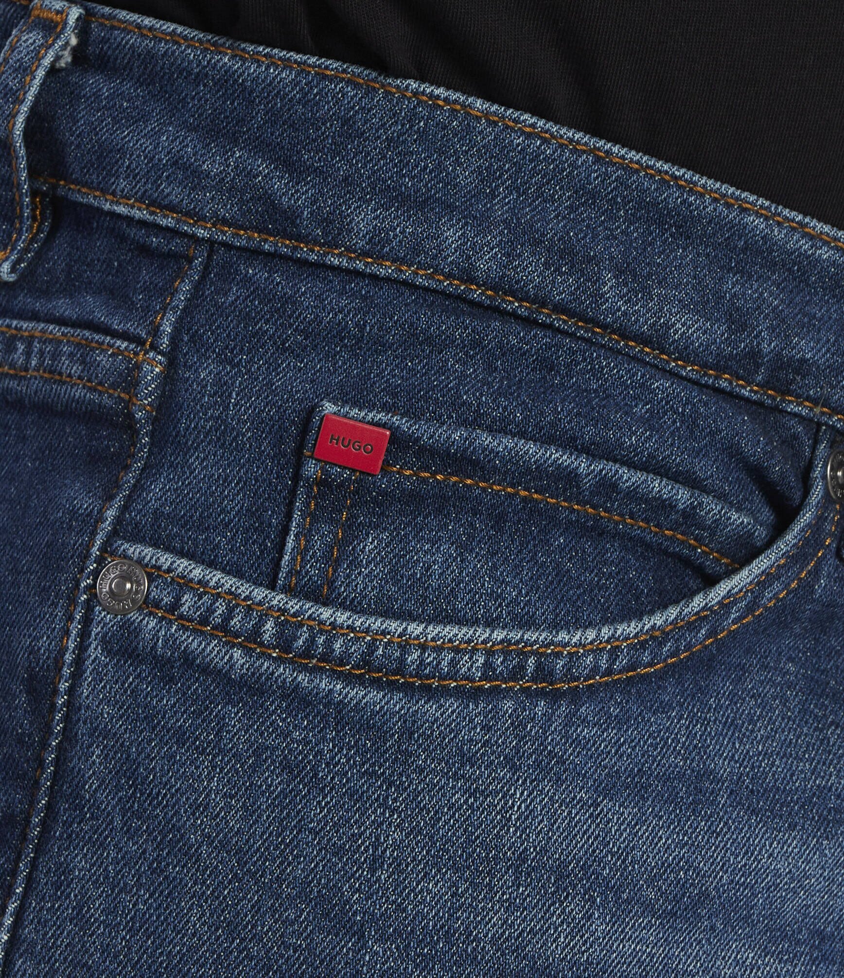 HUGO De blugi pantaloni scurți 634/S | Tapered