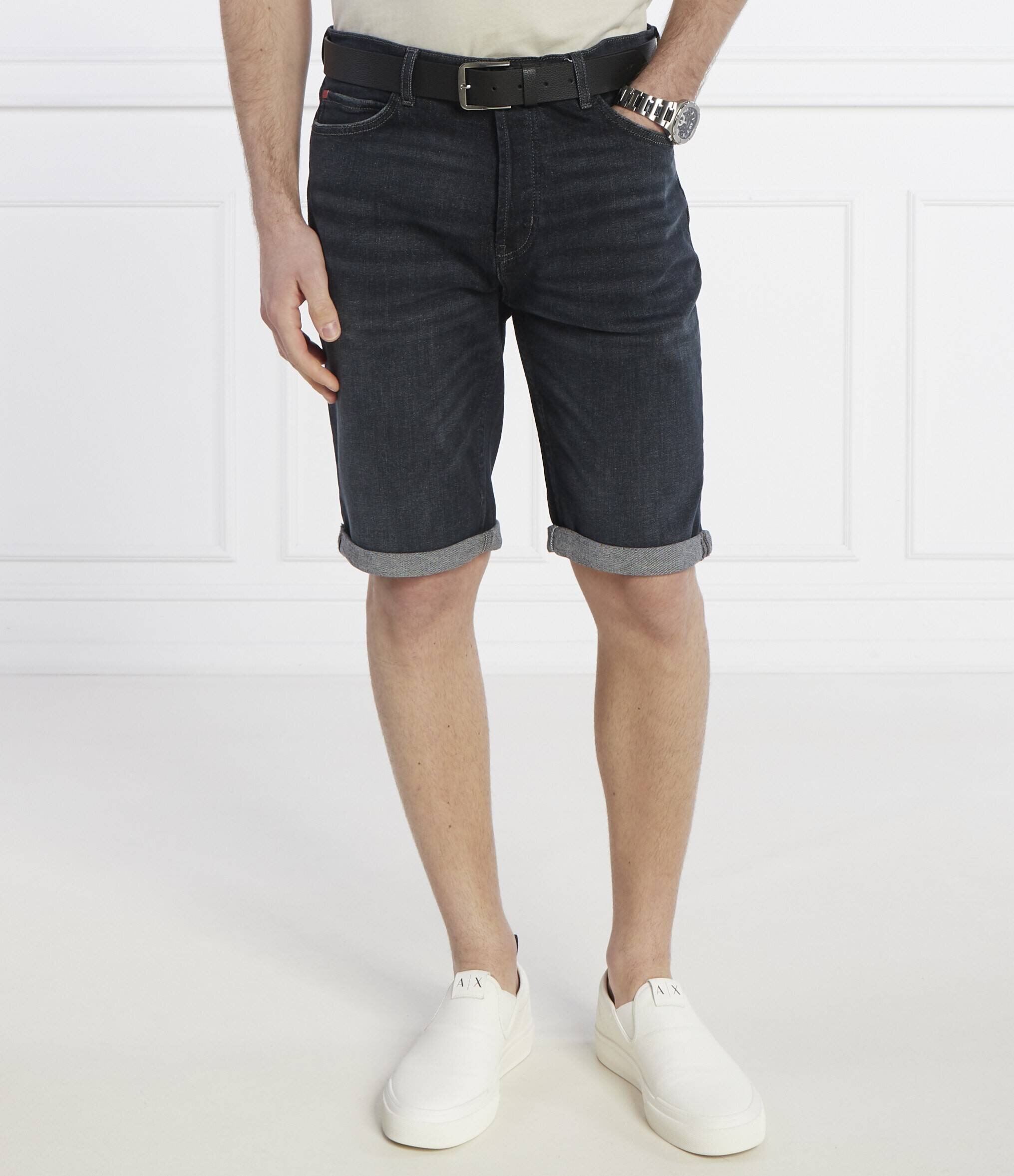 HUGO De blugi pantaloni scurți 634/S | Tapered fit