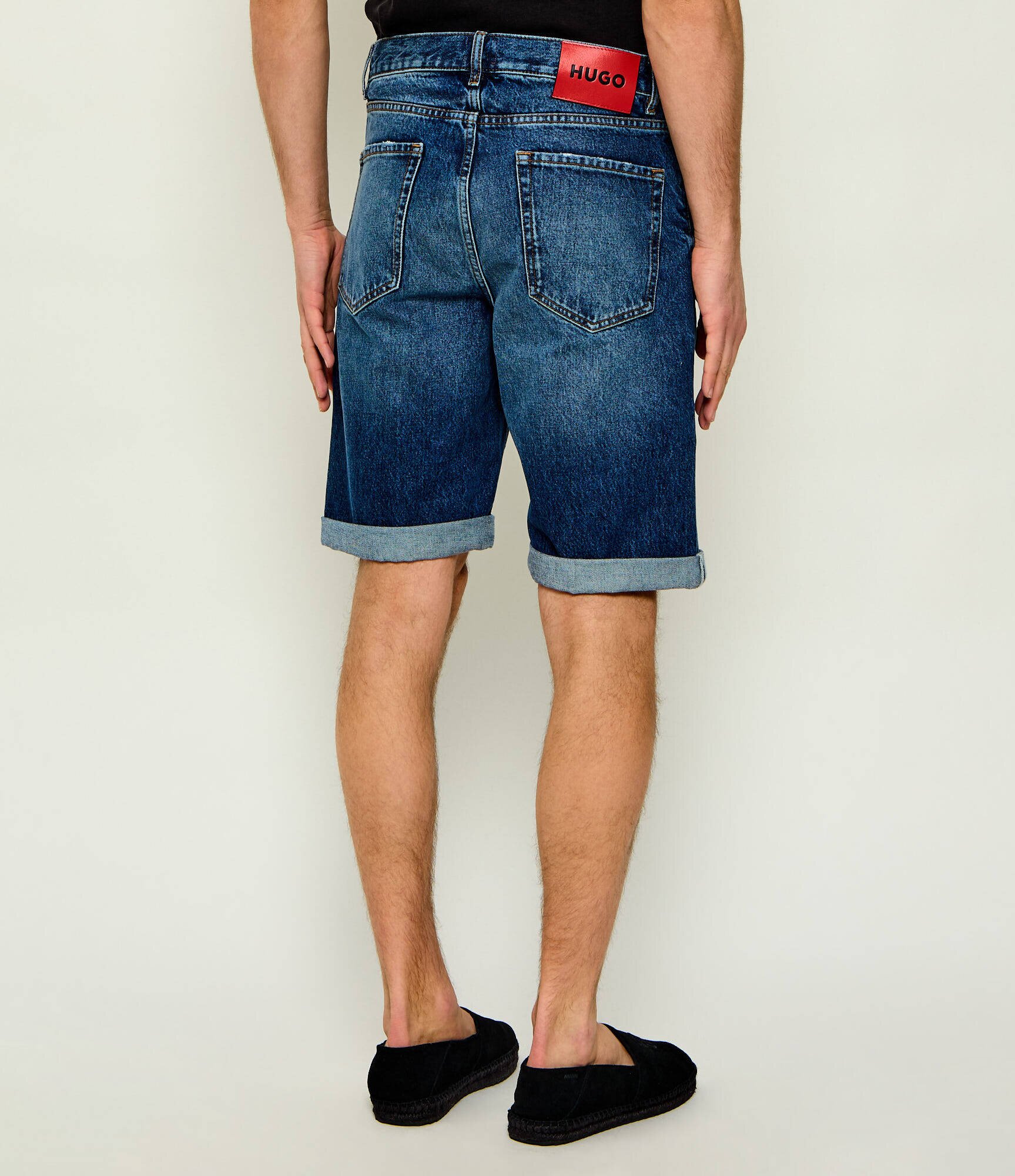 HUGO De blugi pantaloni scurți 838 | Relaxed fit