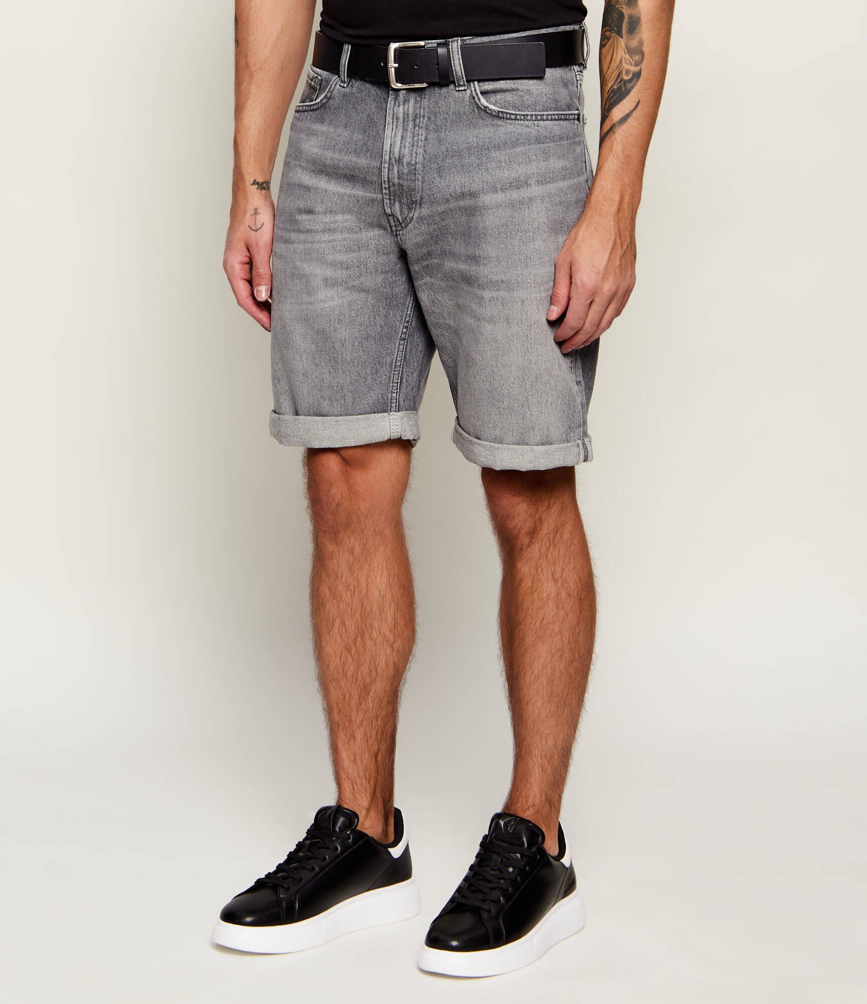 HUGO De blugi pantaloni scurți 838/S | Relaxed fit