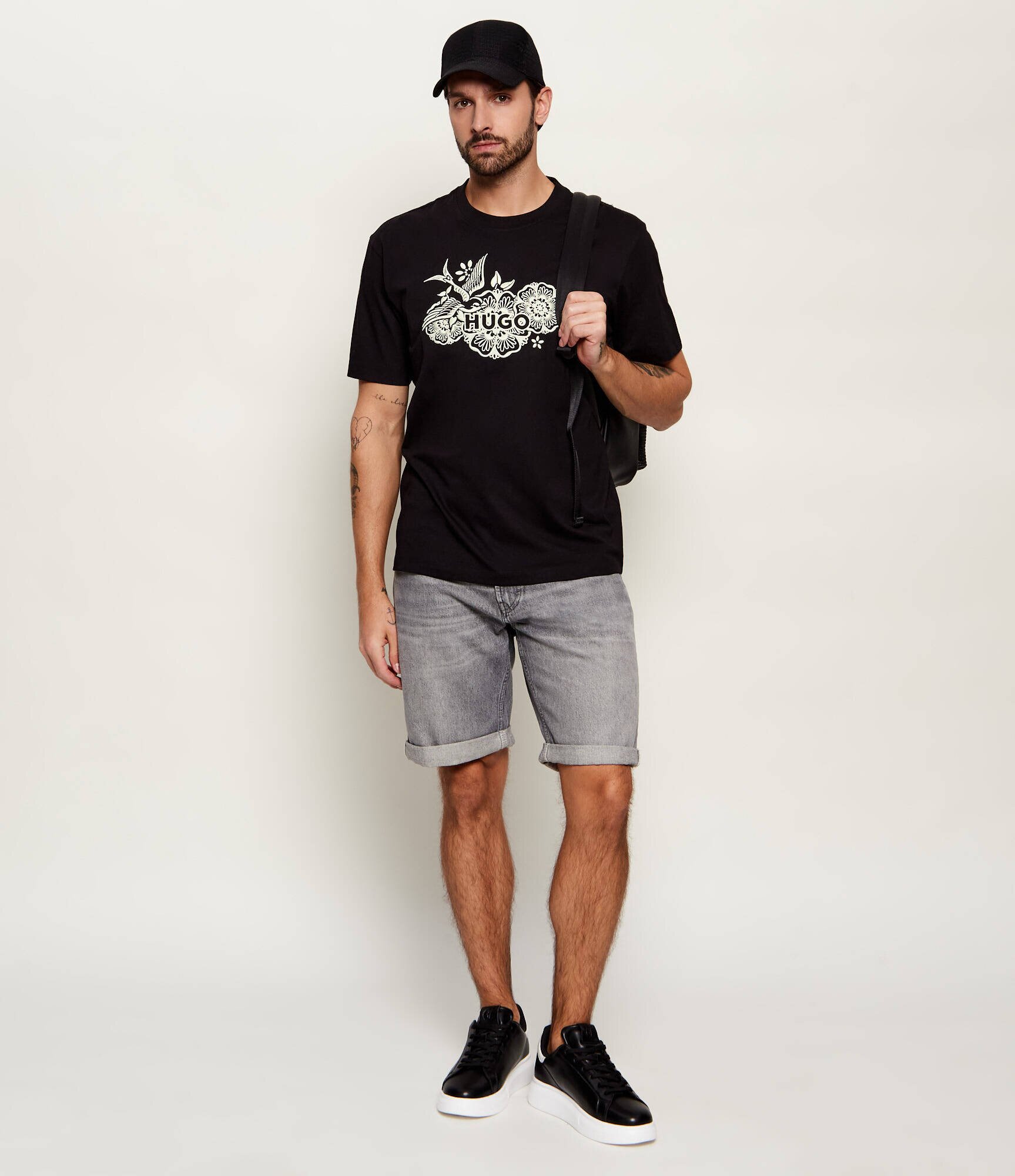 HUGO De blugi pantaloni scurți 838/S | Relaxed fit