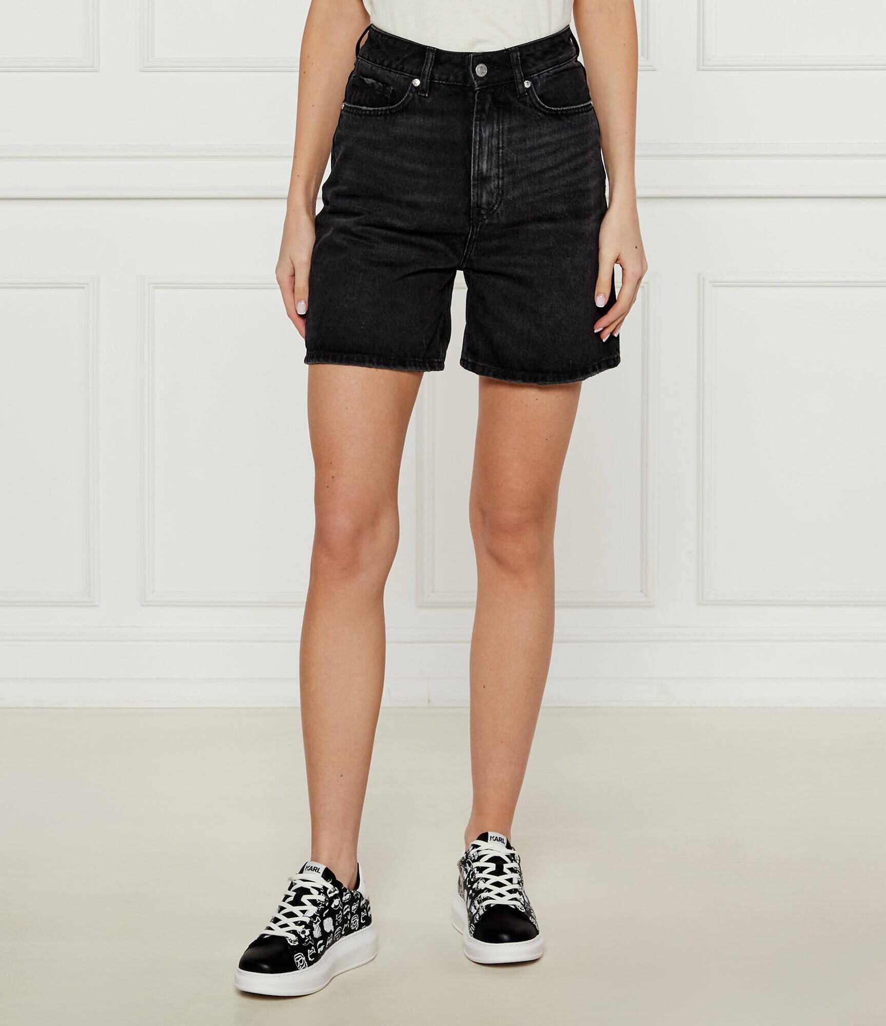 HUGO De blugi pantaloni scurți Gelita | Regular Fit