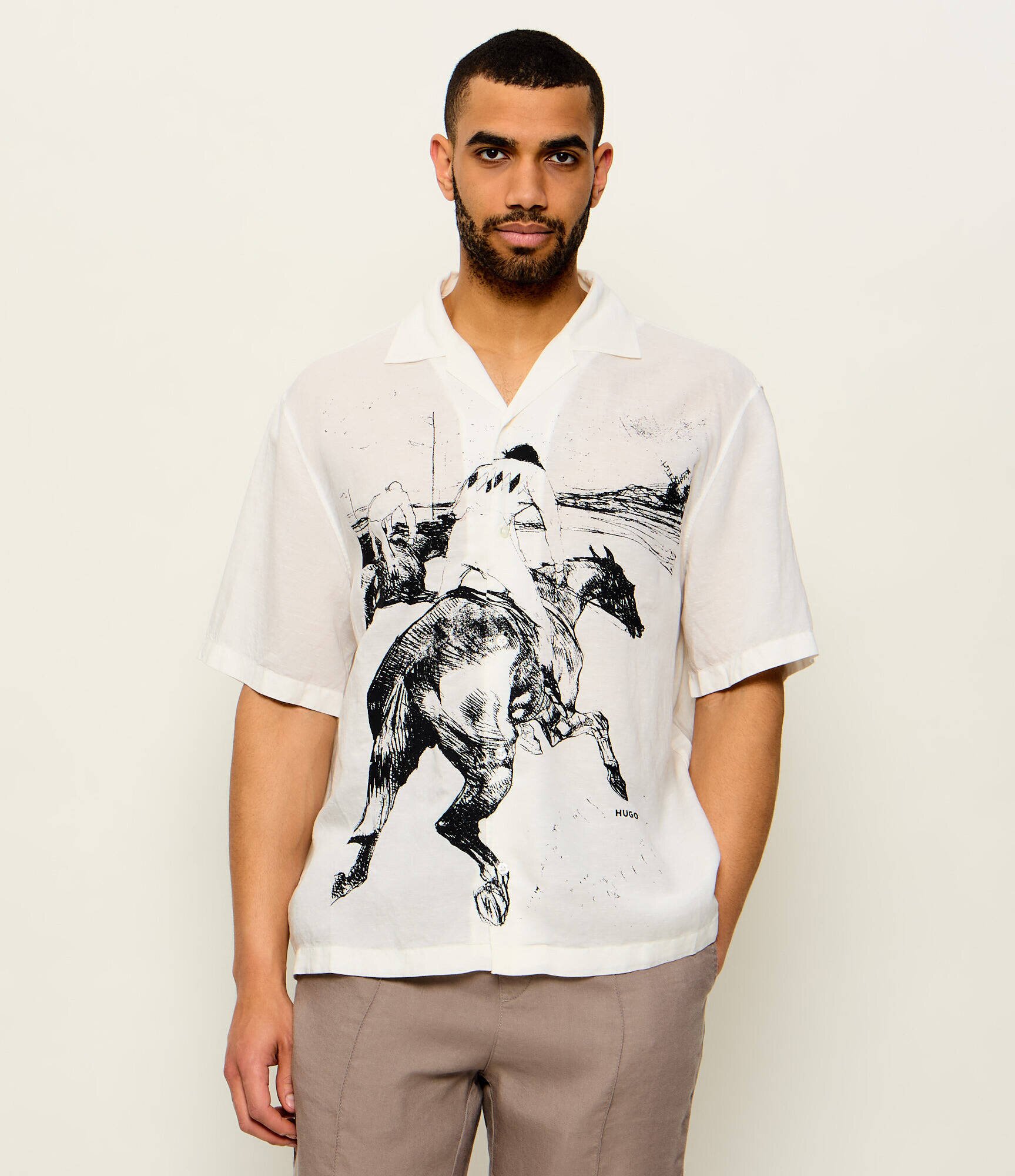 HUGO De in cămașă Espino | Oversize fit