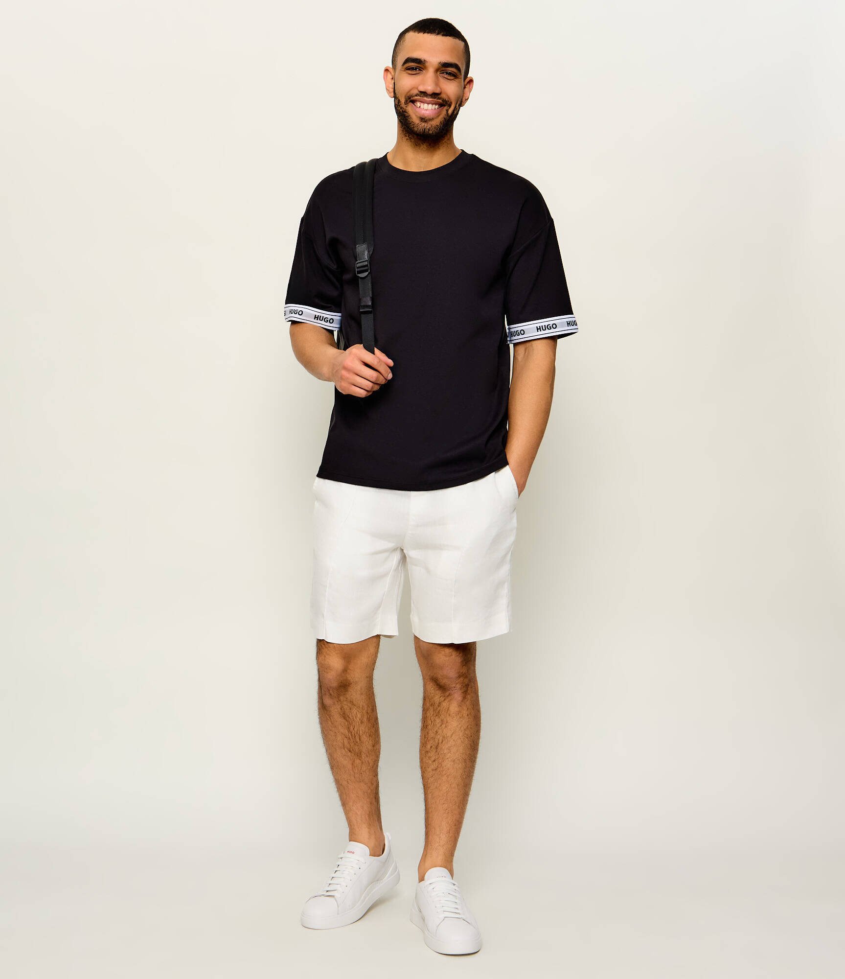 HUGO De in pantaloni scurți chino Cino262SFW | Straight fit