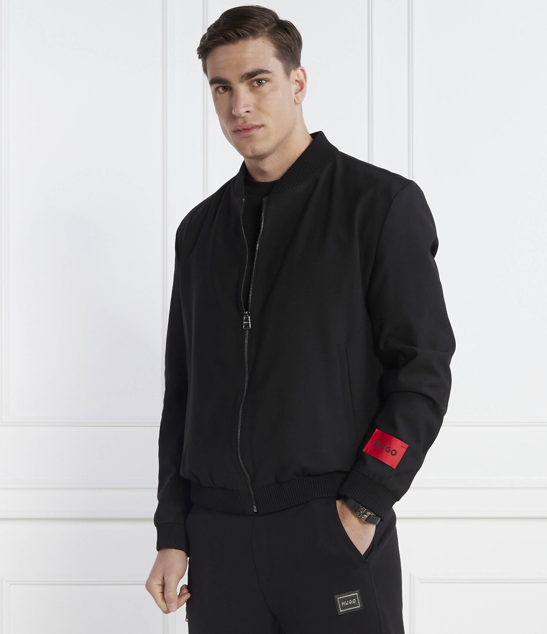 HUGO De lână geacă bomber Ukashi232X | Regular Fit
