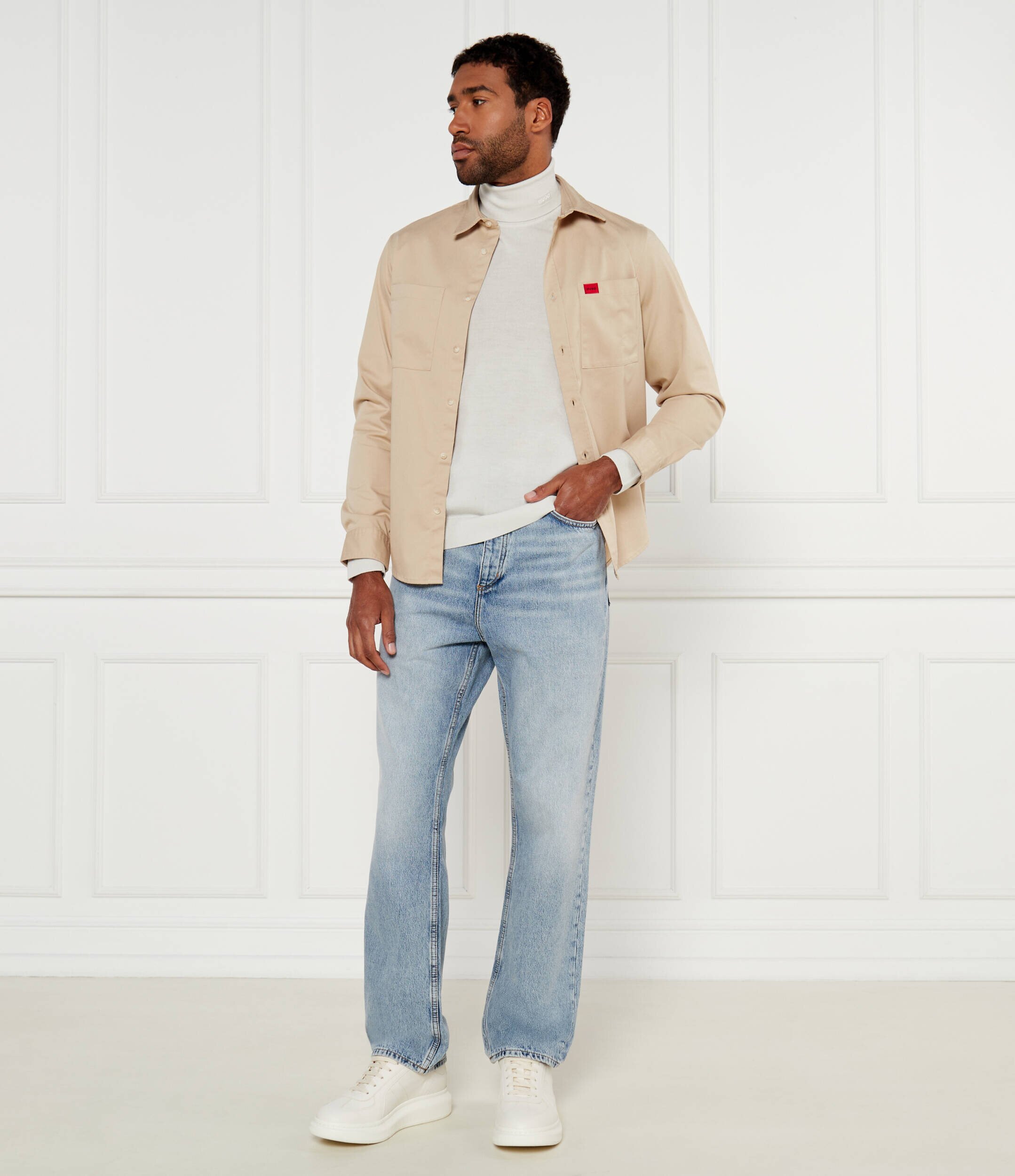 HUGO De lână maletă San Thomas | Regular Fit