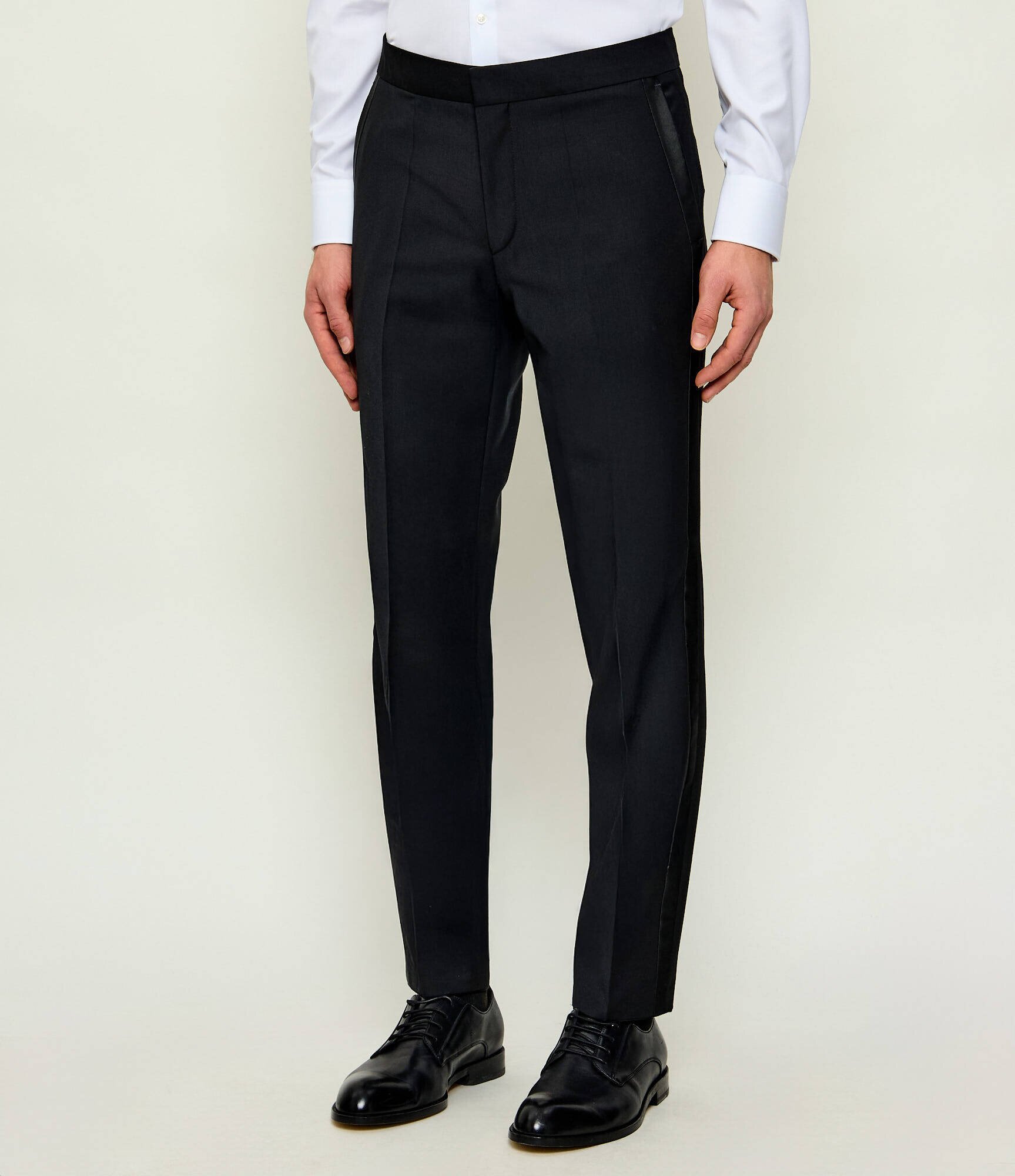 HUGO de lână pantaloni hesten224e1x | extra slim fit
