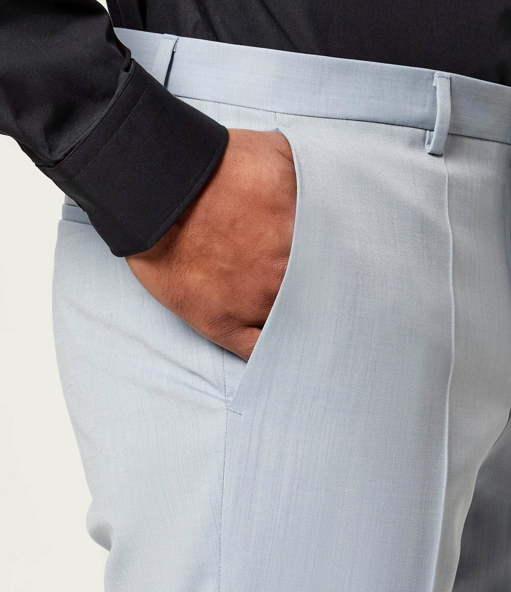 HUGO De lână pantaloni Hesten253X | Extra slim fit