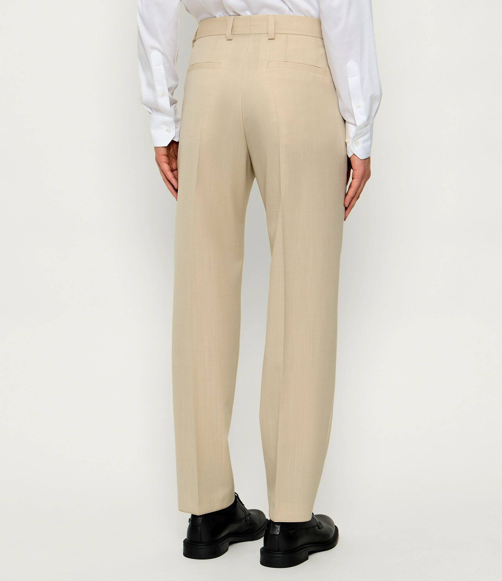 HUGO De lână pantaloni Teagan231X | regular fit