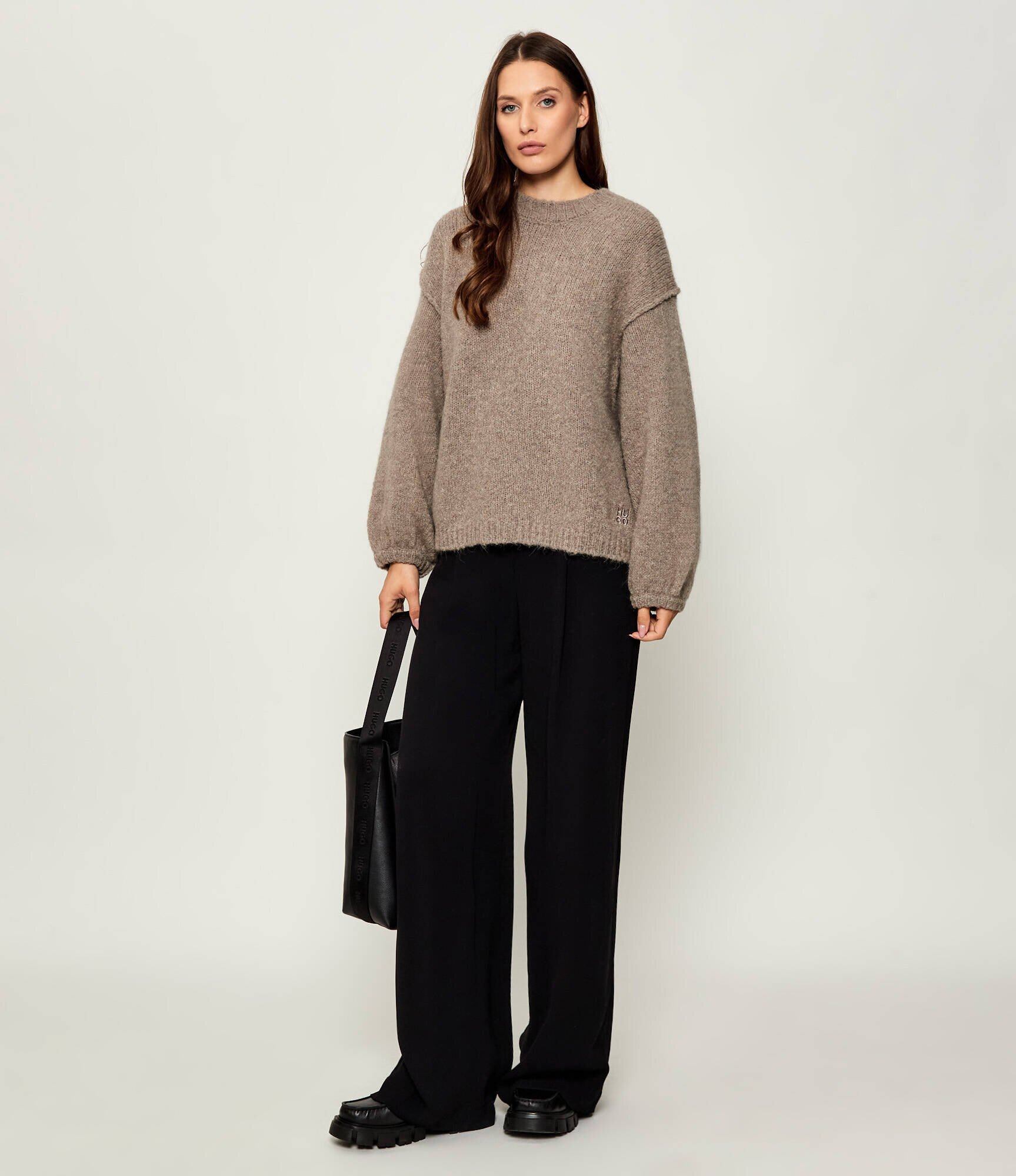 HUGO De lână pulover Sagarro | Oversize fit