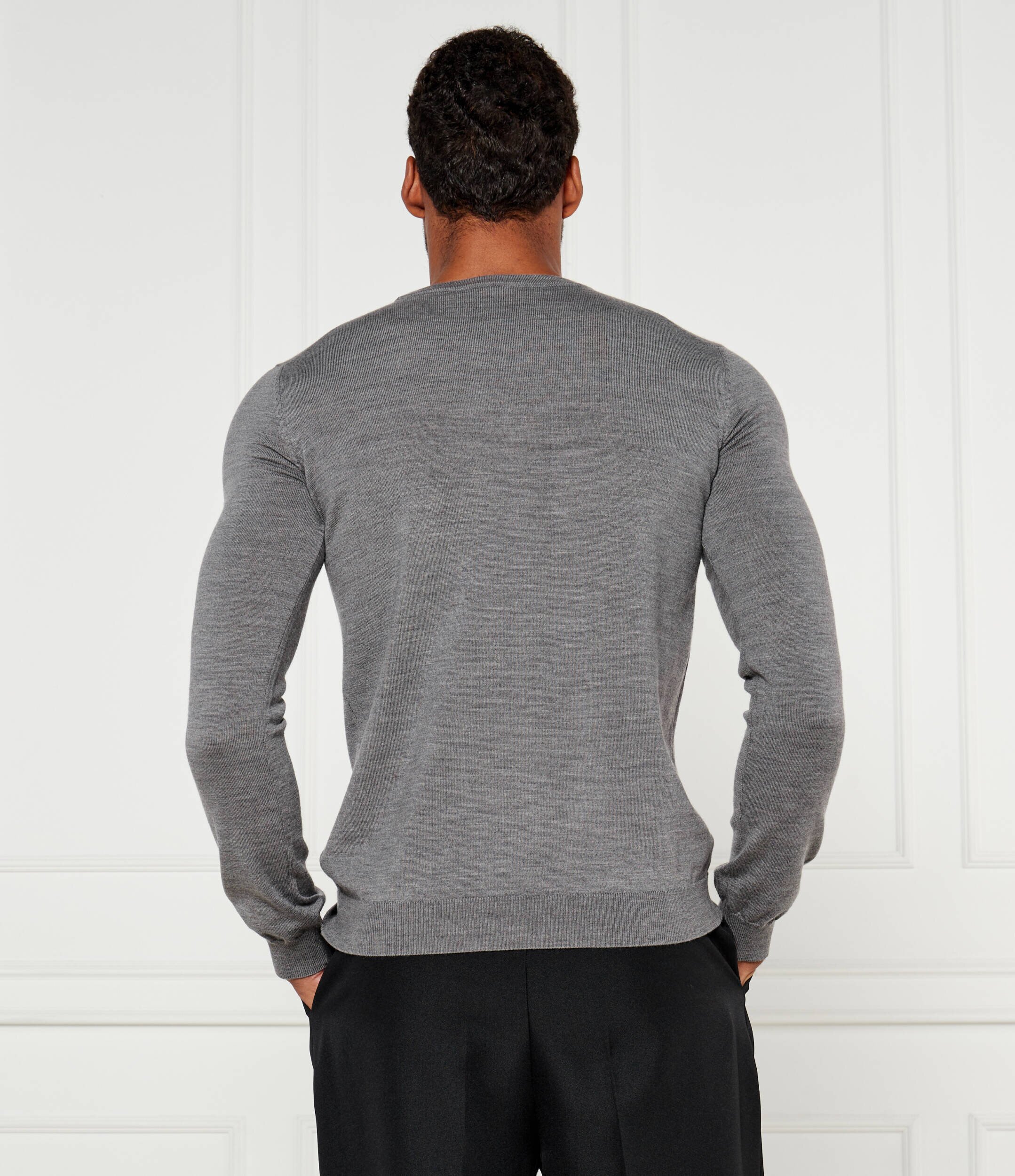 HUGO De lână pulover San Cedric-M1 | Regular Fit