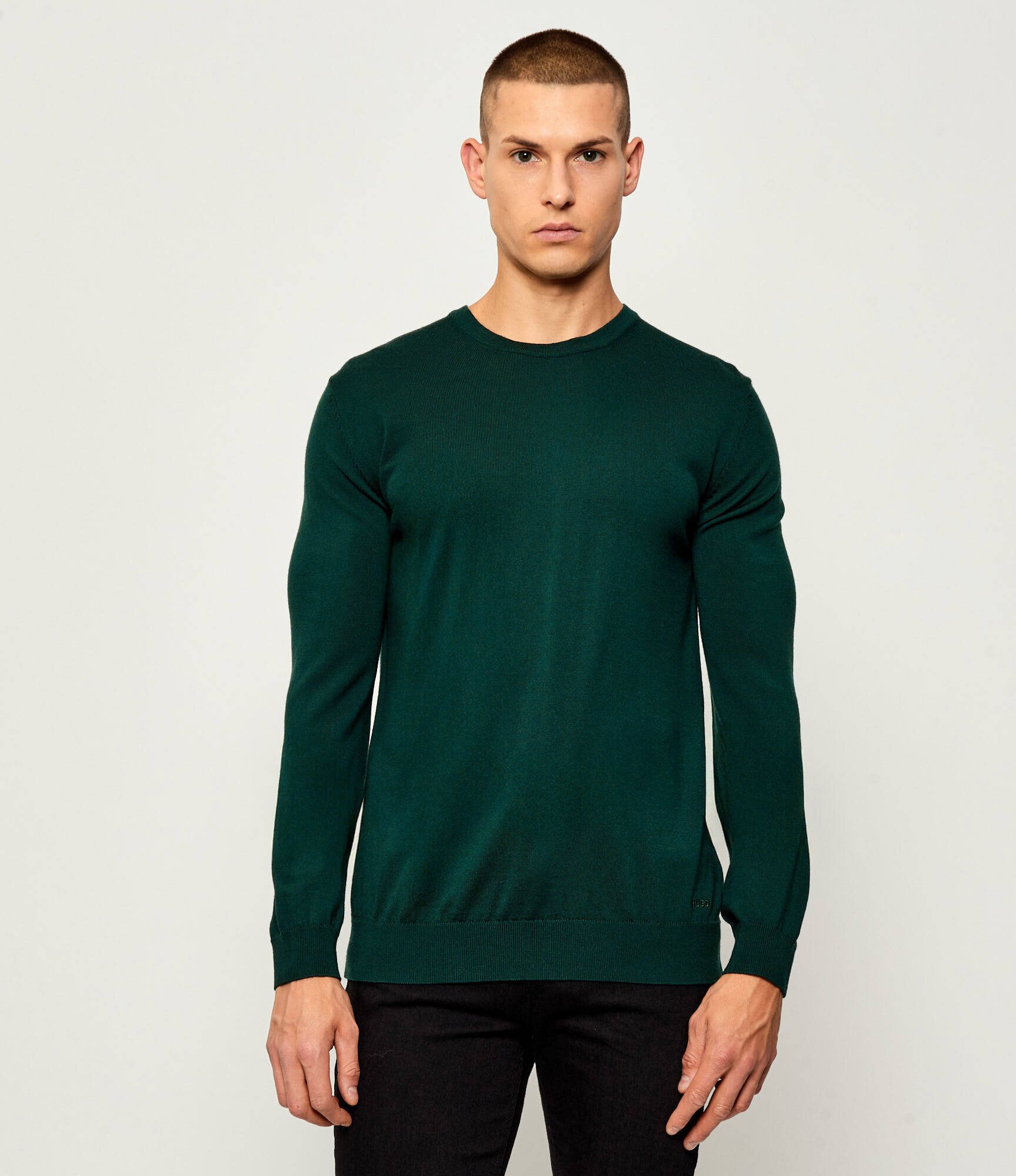 HUGO De lână pulover San Cedric | regular fit