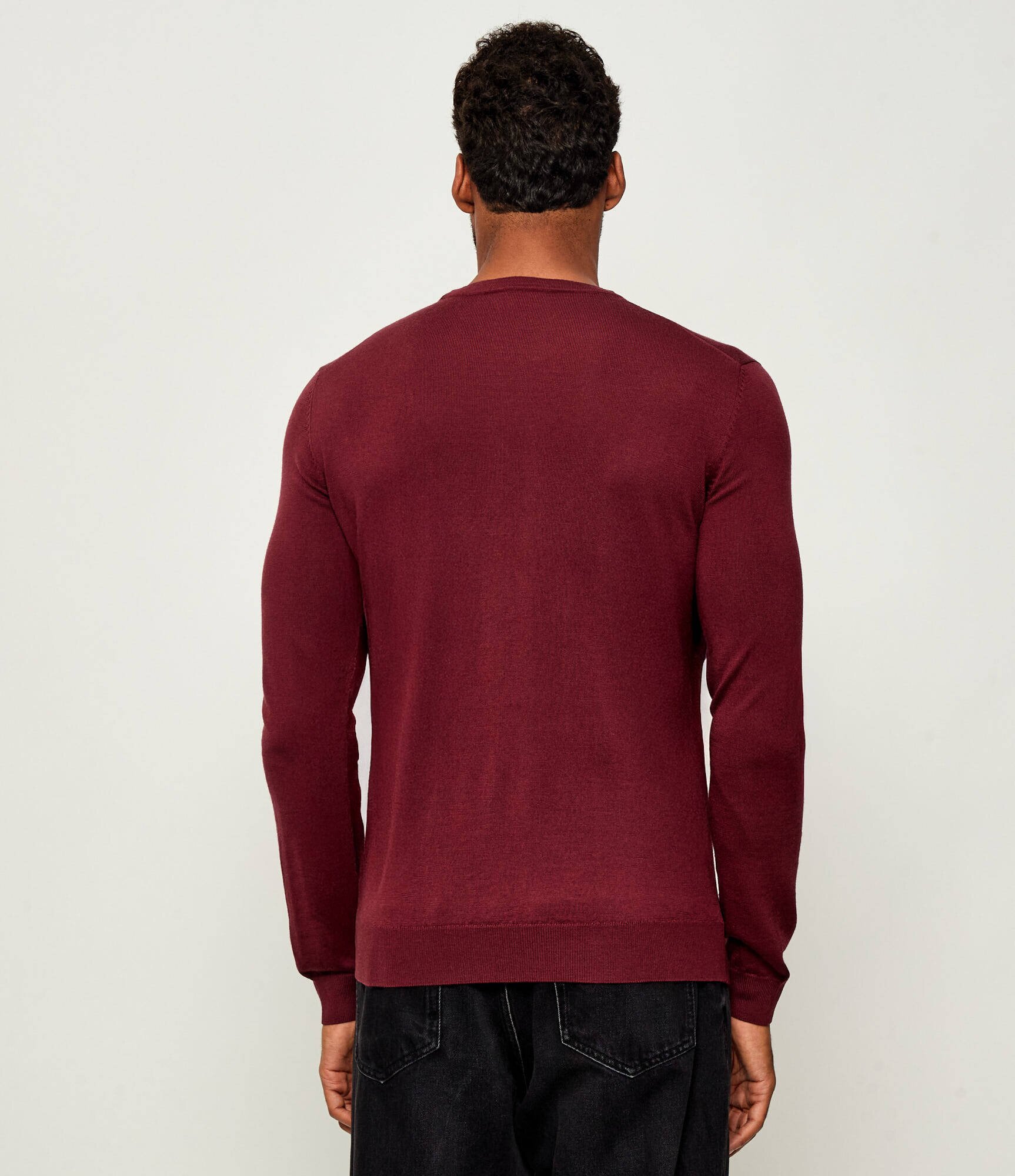 HUGO De lână pulover San Cedric | regular fit