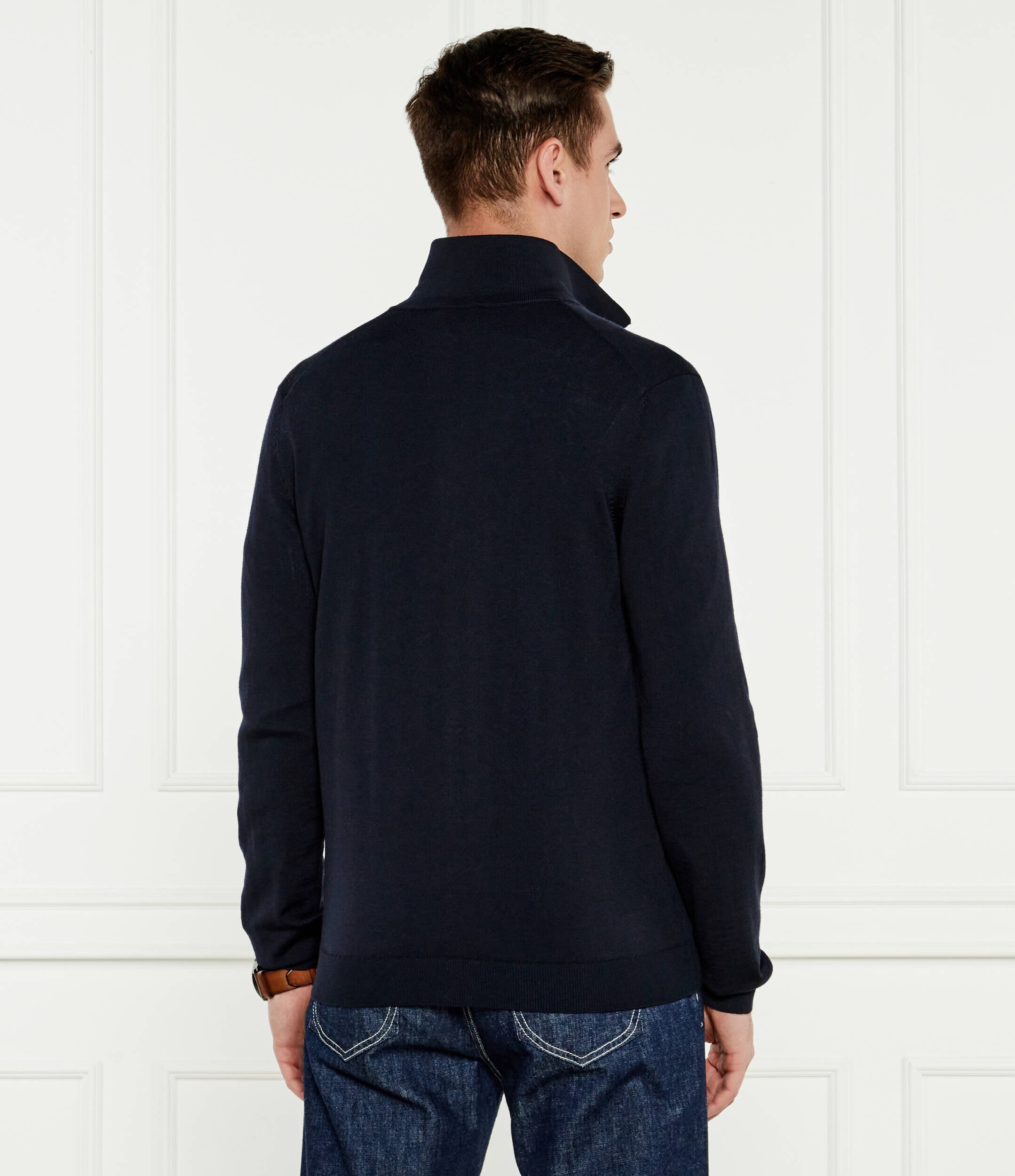 HUGO De lână pulover San Pepe-M1 | Regular Fit