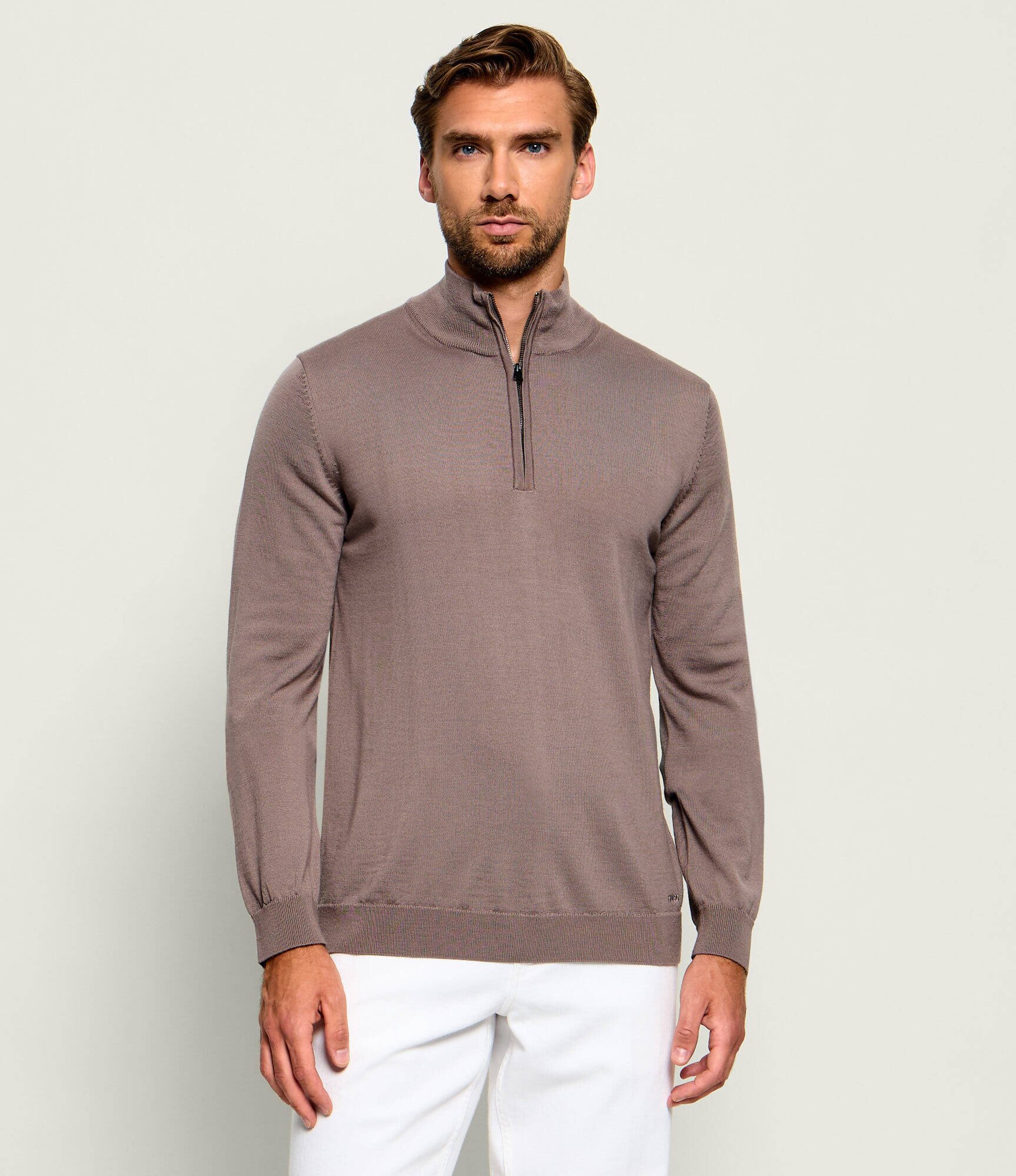 HUGO De lână pulover San Quirin-M | regular fit
