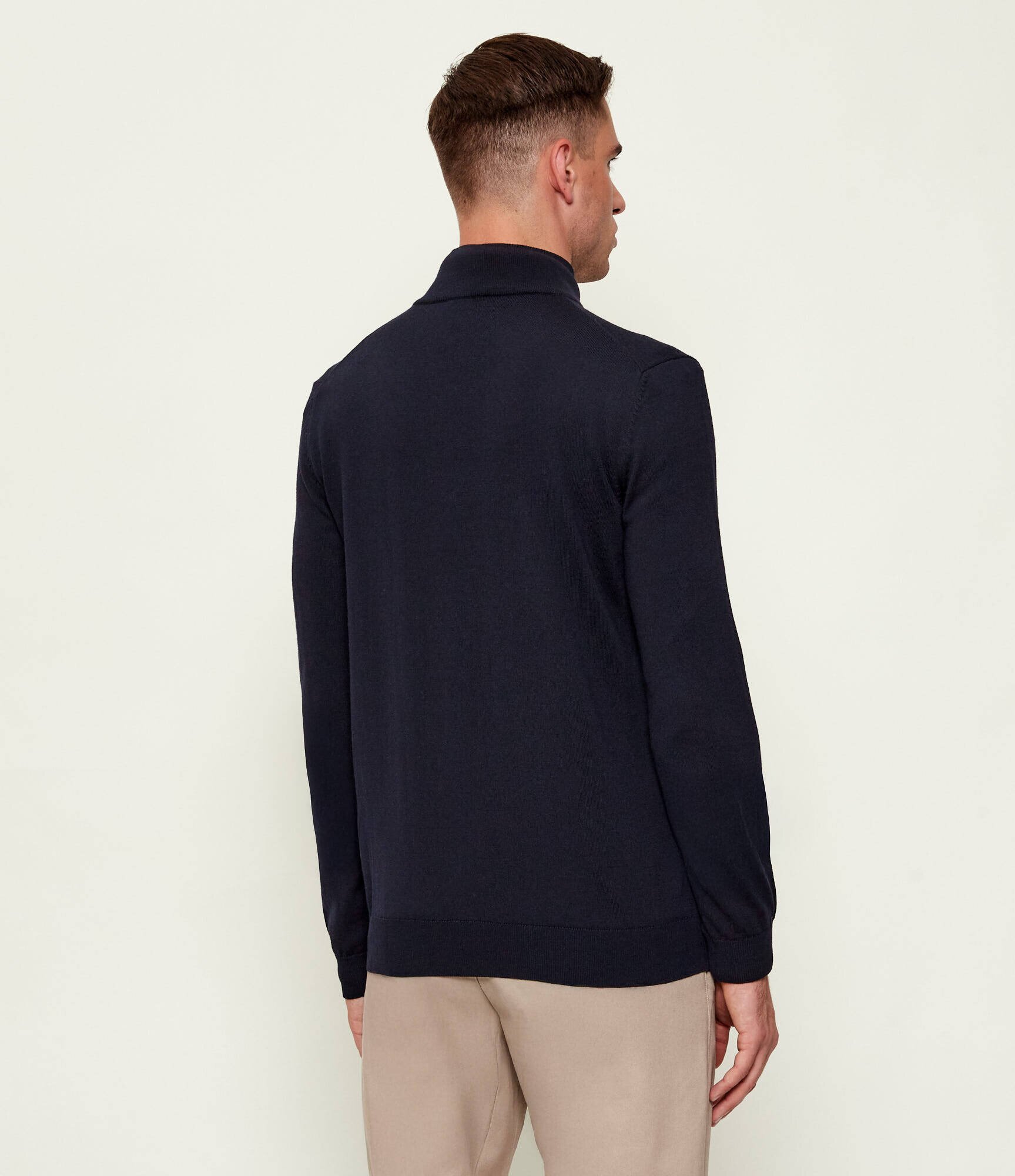 HUGO De lână pulover San Quirin-M | regular fit