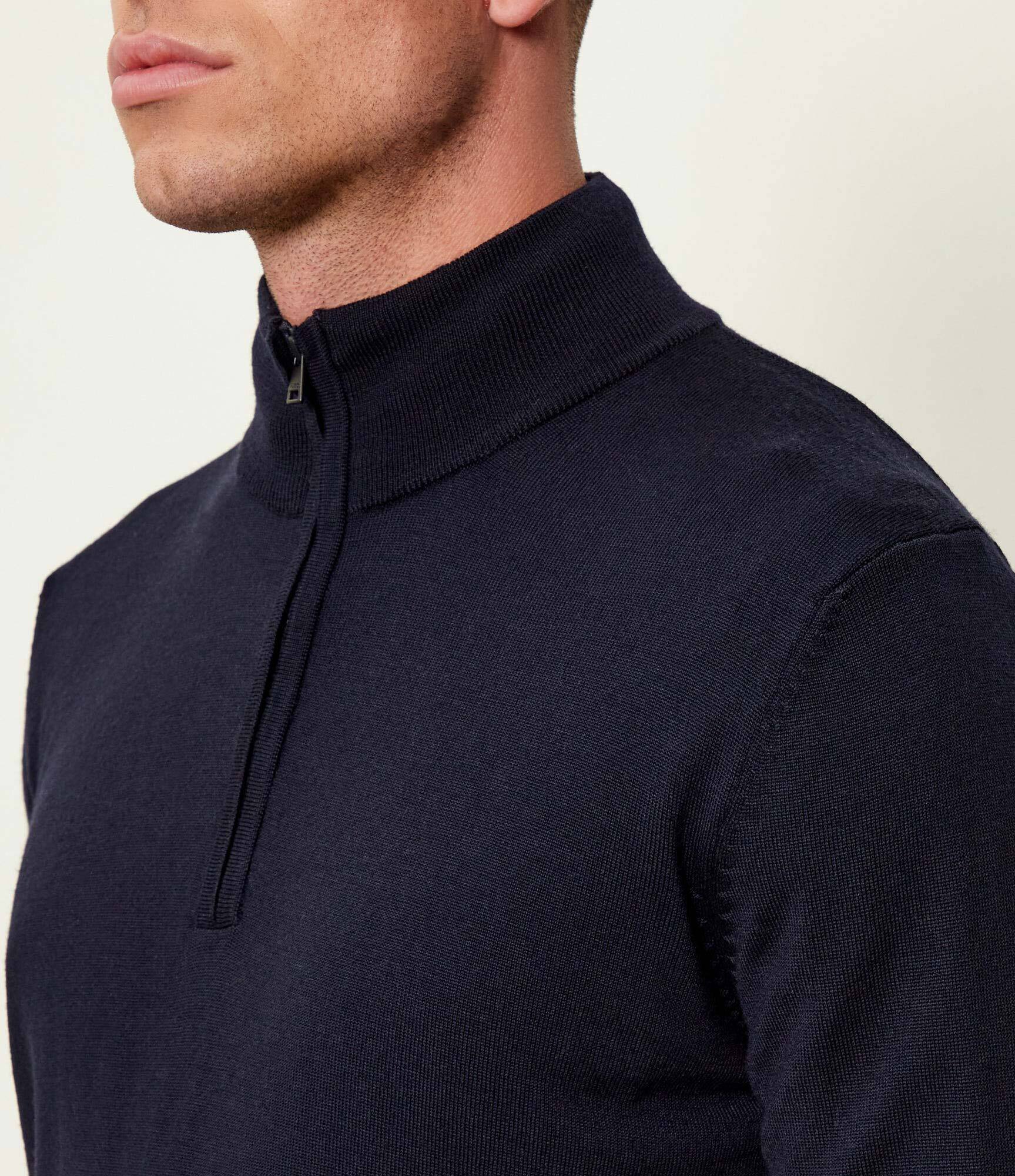 HUGO De lână pulover San Quirin-M | regular fit