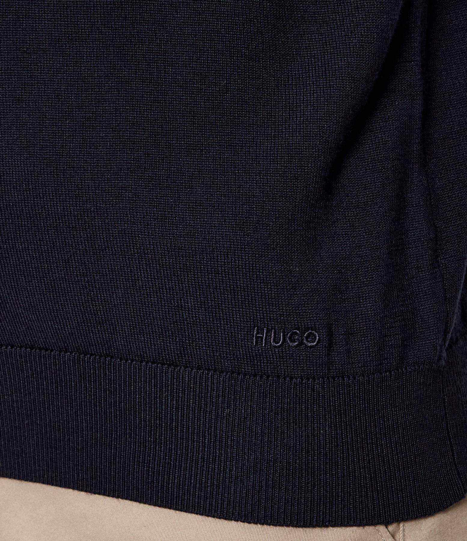 HUGO De lână pulover San Quirin-M | regular fit