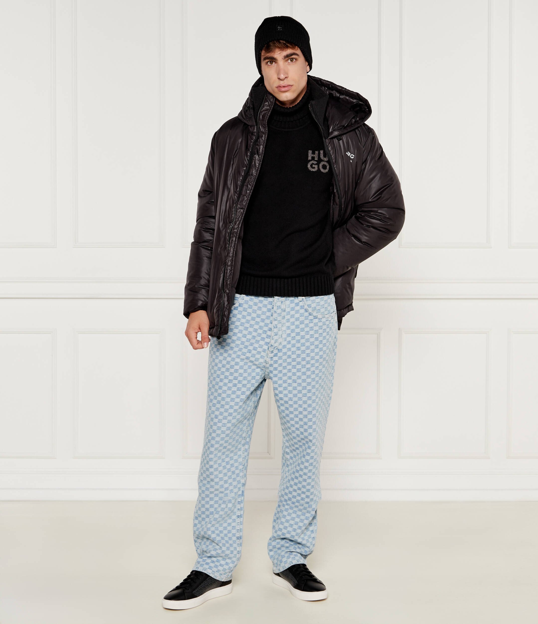 HUGO De lână pulover San Toby-L | Relaxed fit
