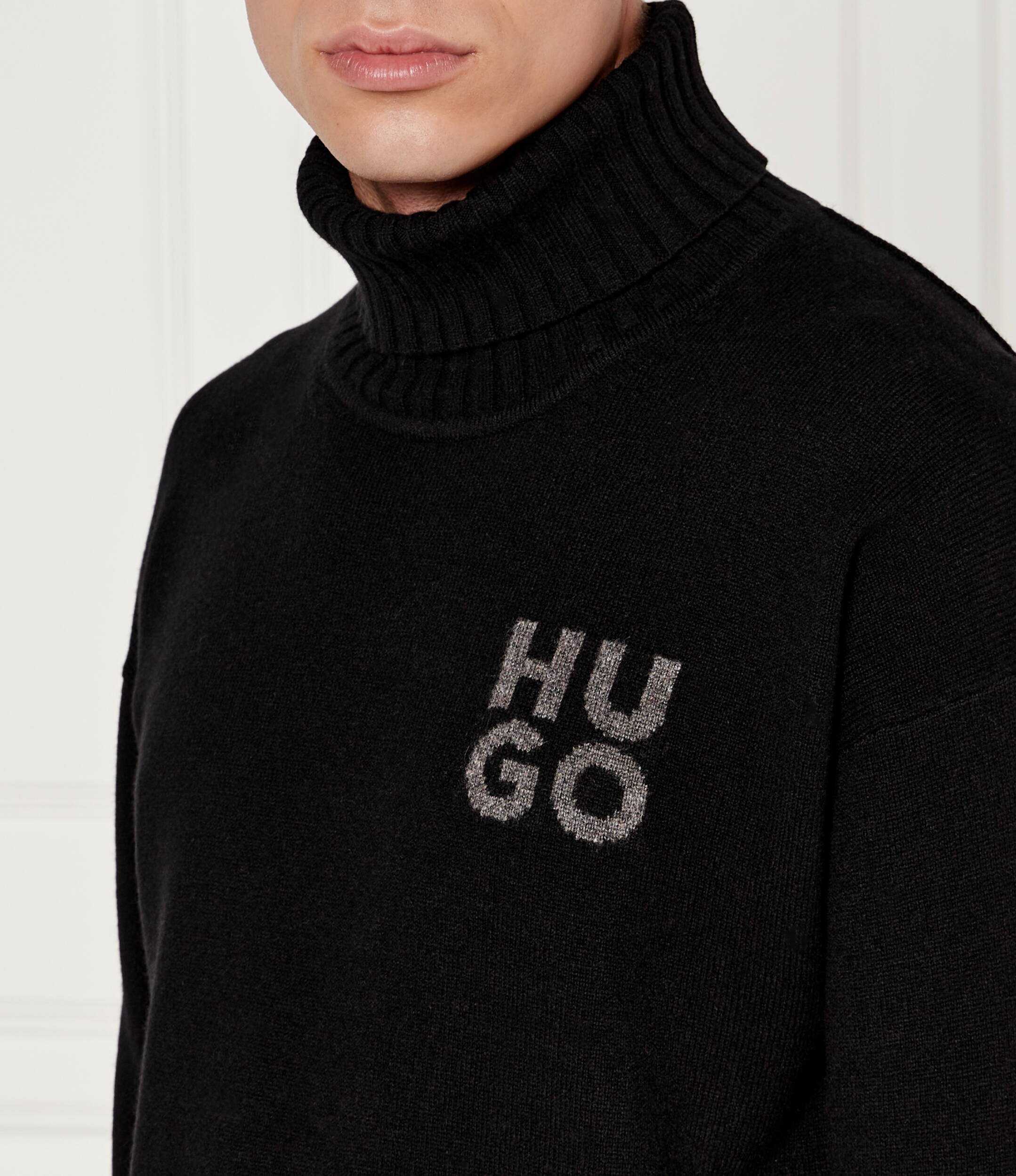 HUGO De lână pulover San Toby-L | Relaxed fit
