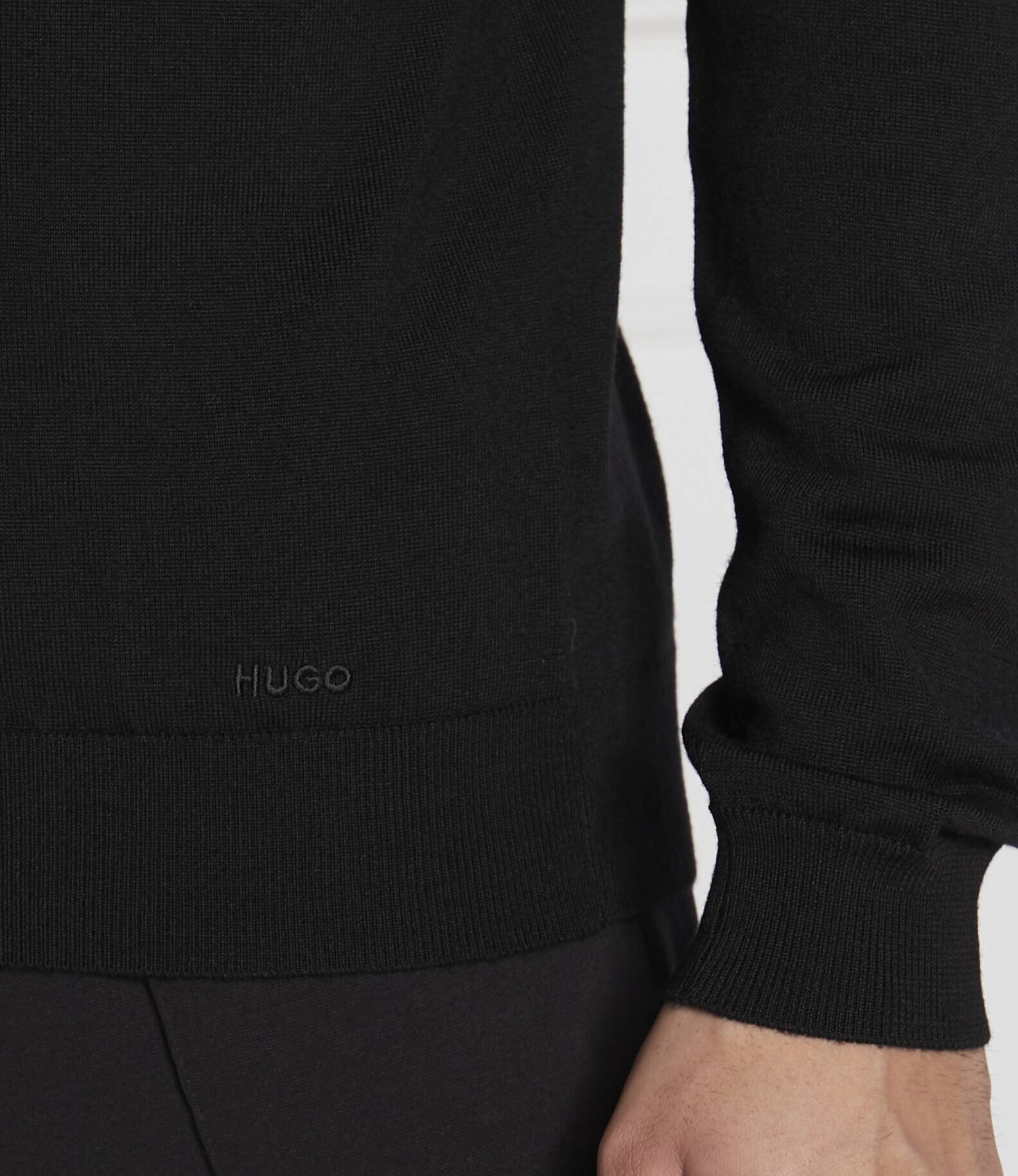 HUGO de lână pulover san vredo-m | slim fit