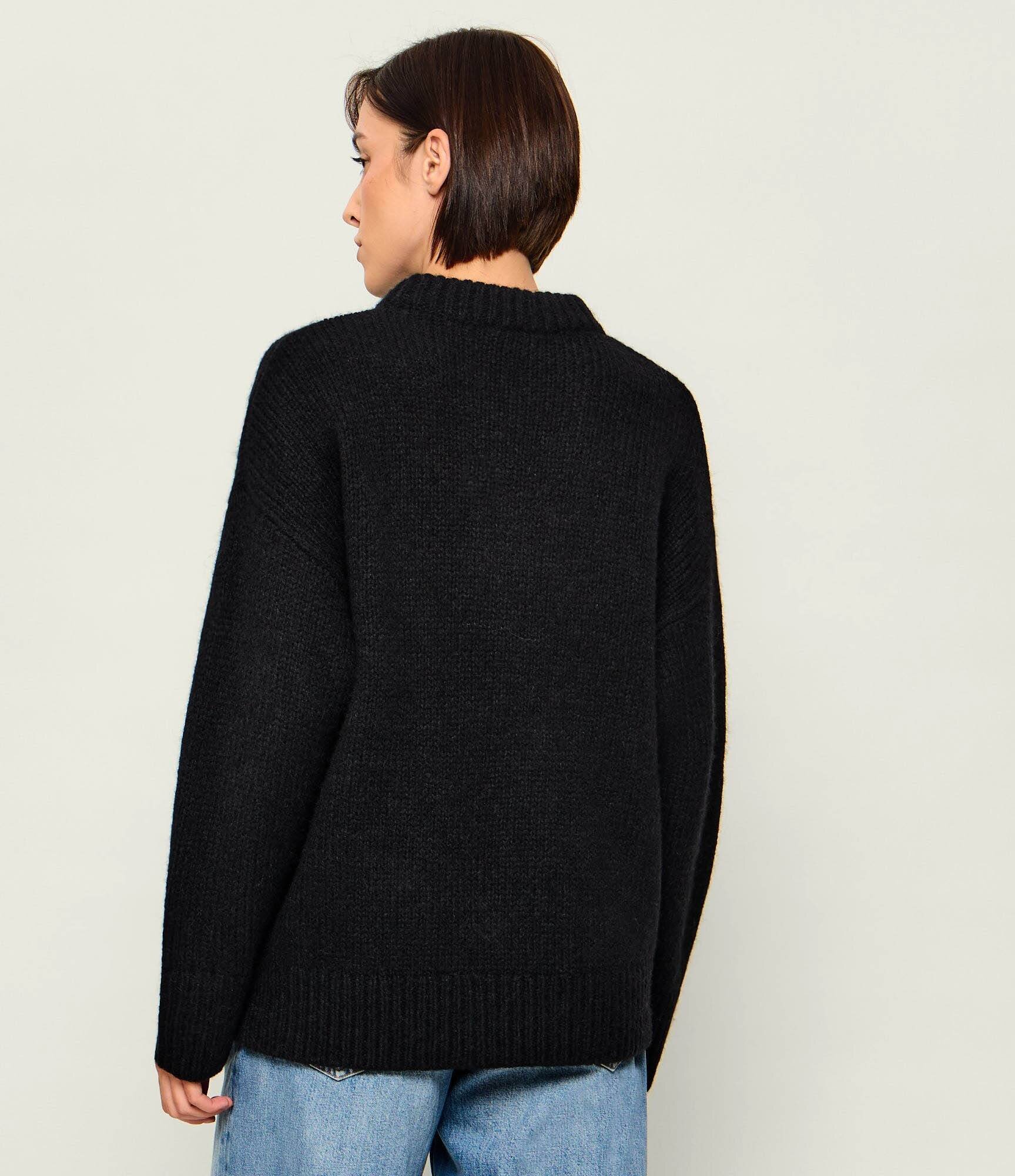 HUGO De lână pulover Sloguinny | Oversize fit
