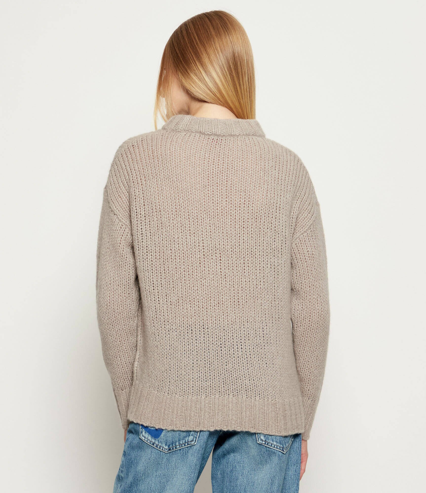 HUGO De lână pulover Sloossy | Oversize fit