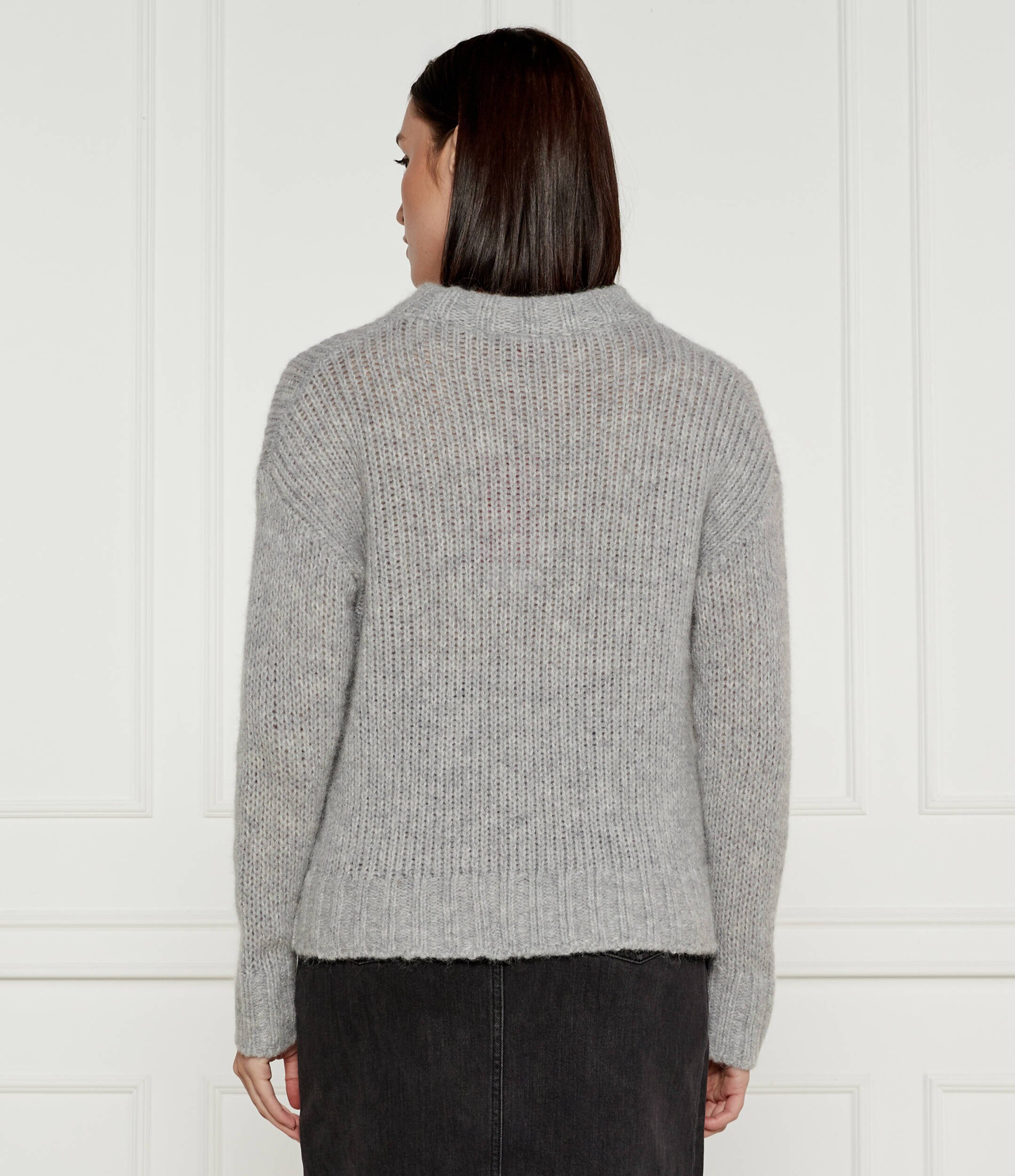 HUGO De lână pulover Sloossy | Oversize fit