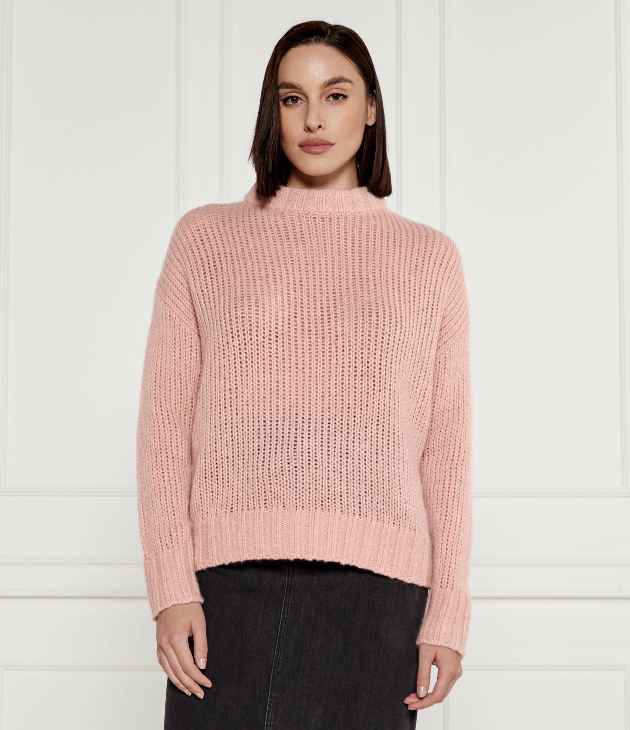 HUGO De lână pulover Sloossy | Oversize fit