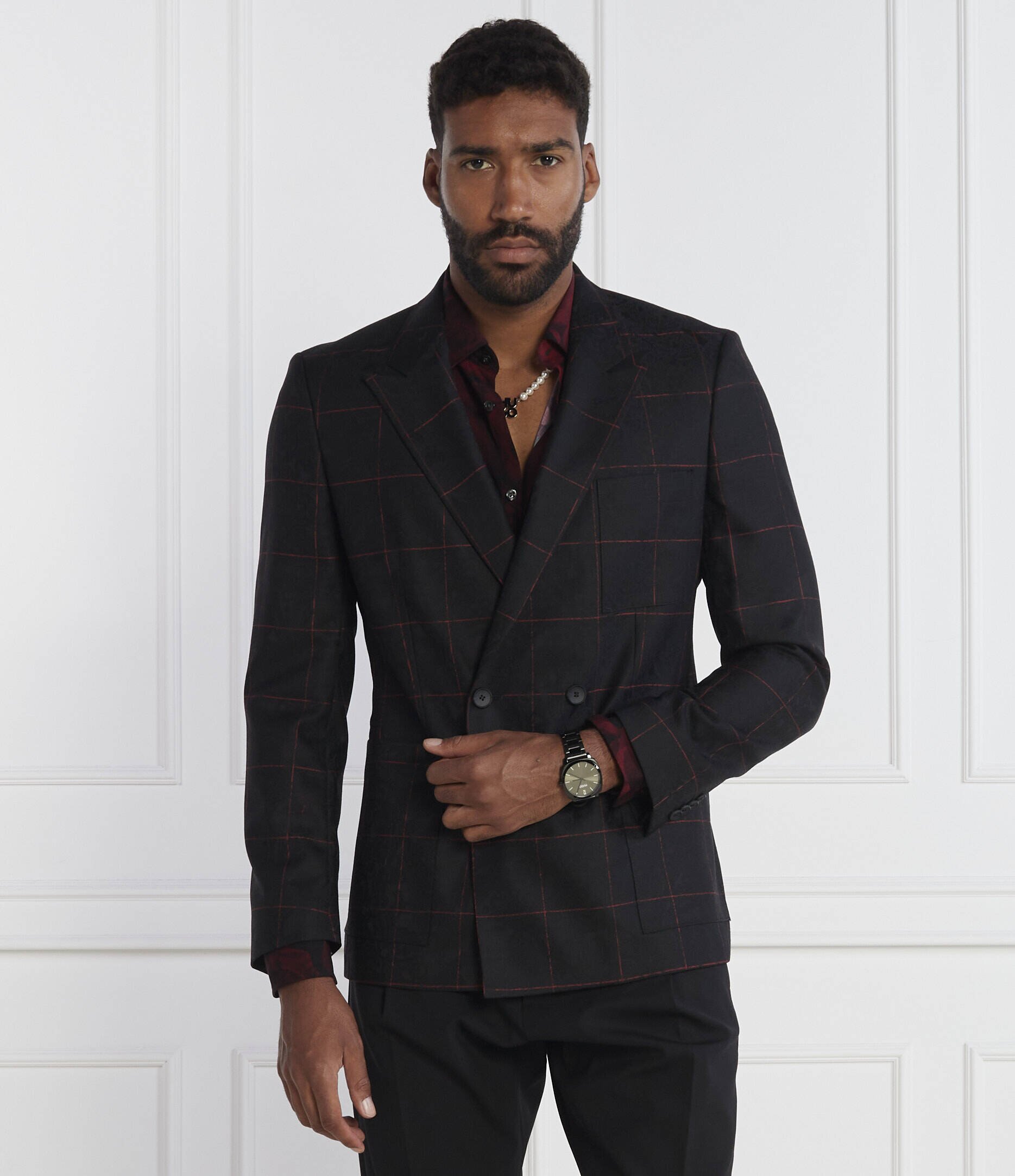 HUGO De lână sacou Henry234 | regular fit