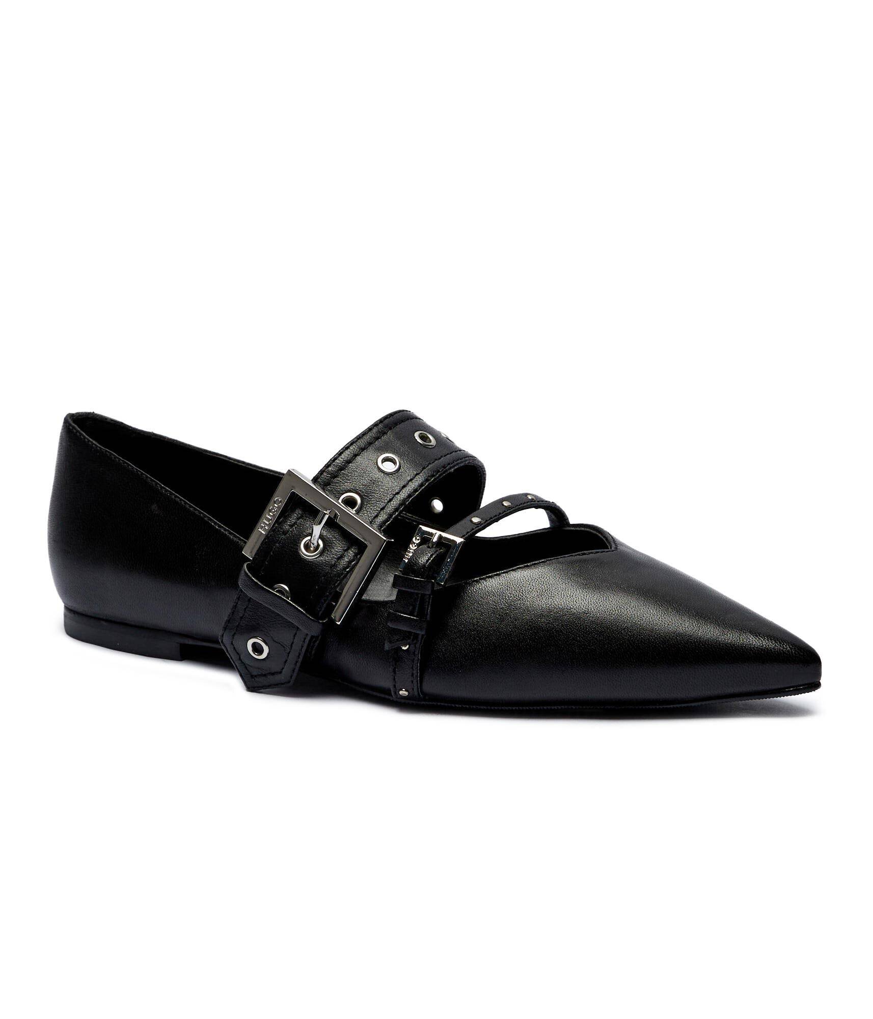 HUGO De piele balerini Maridia_Ball_BKNA