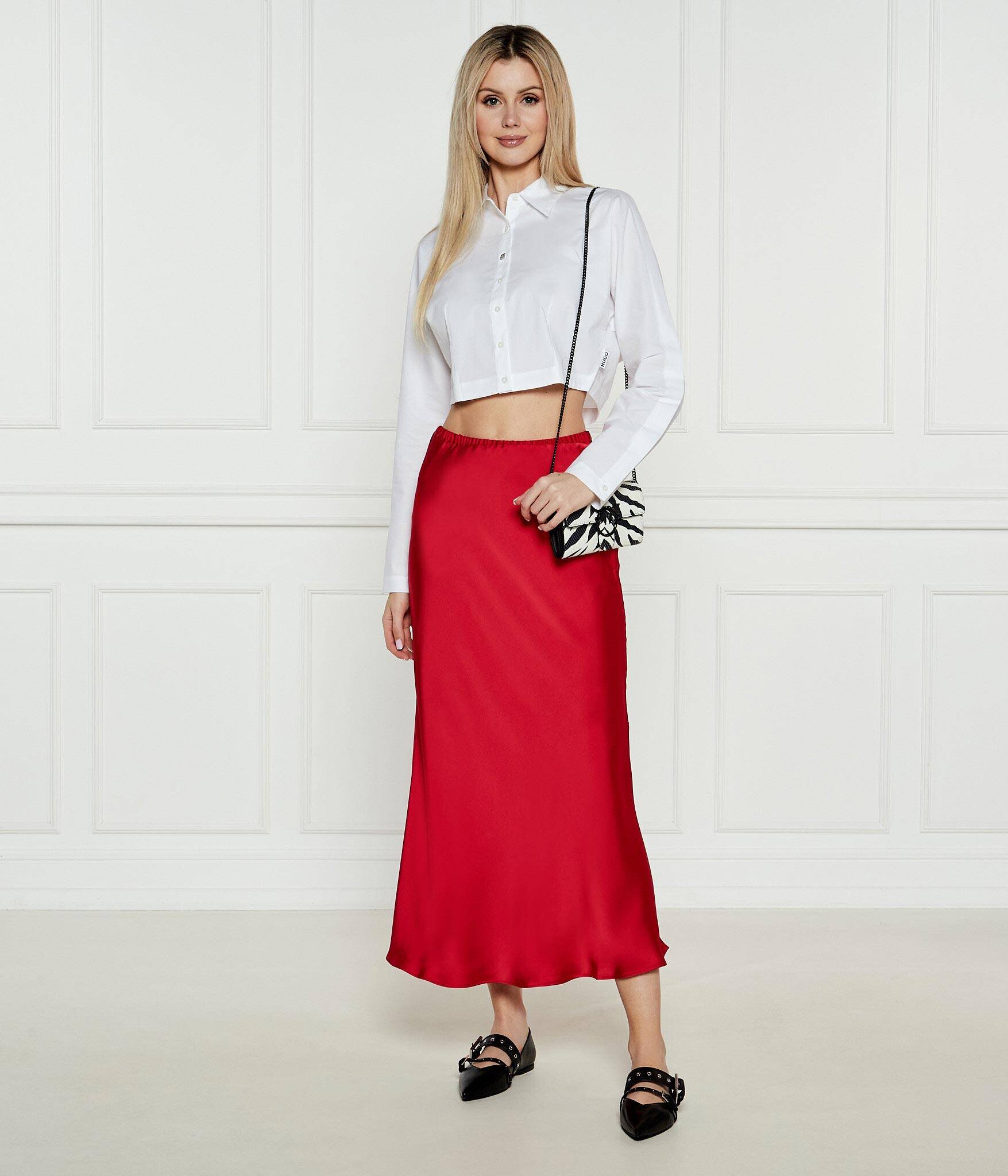 HUGO De piele balerini Maridia_Ball_BKNA