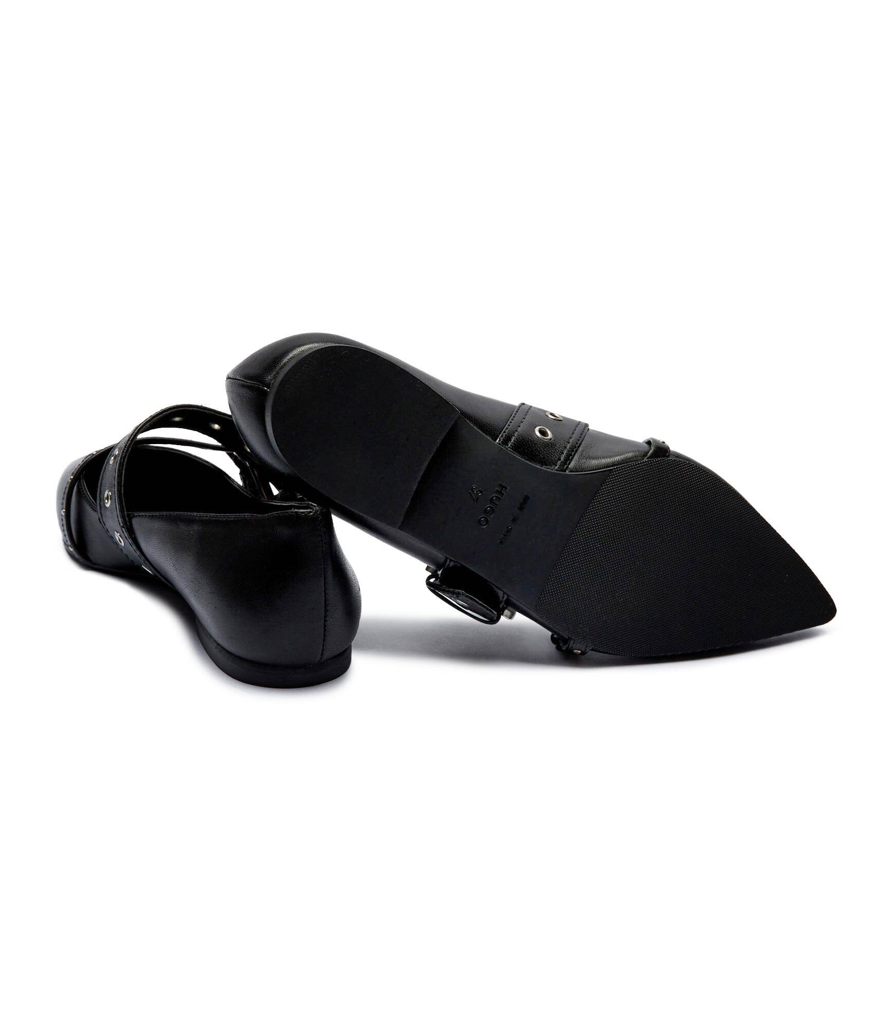HUGO De piele balerini Maridia_Ball_BKNA