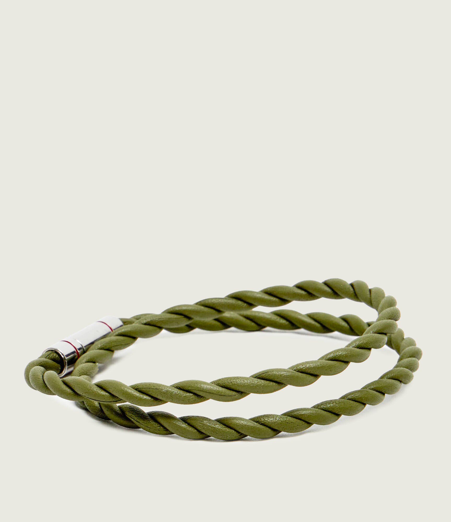 HUGO De piele brățară E-DOUBLEBRAID4-BRA