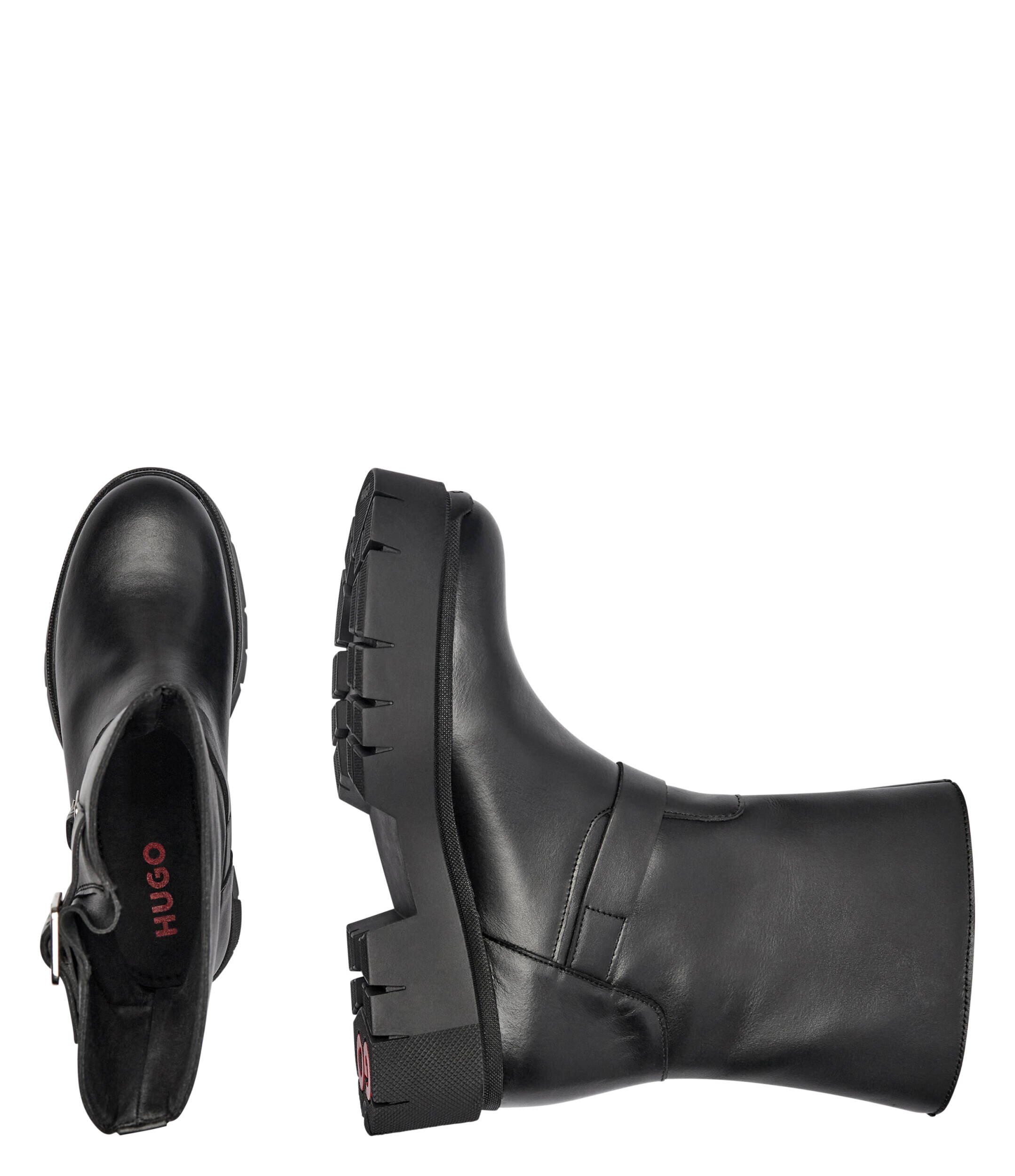 HUGO De piele ghete biker Kris