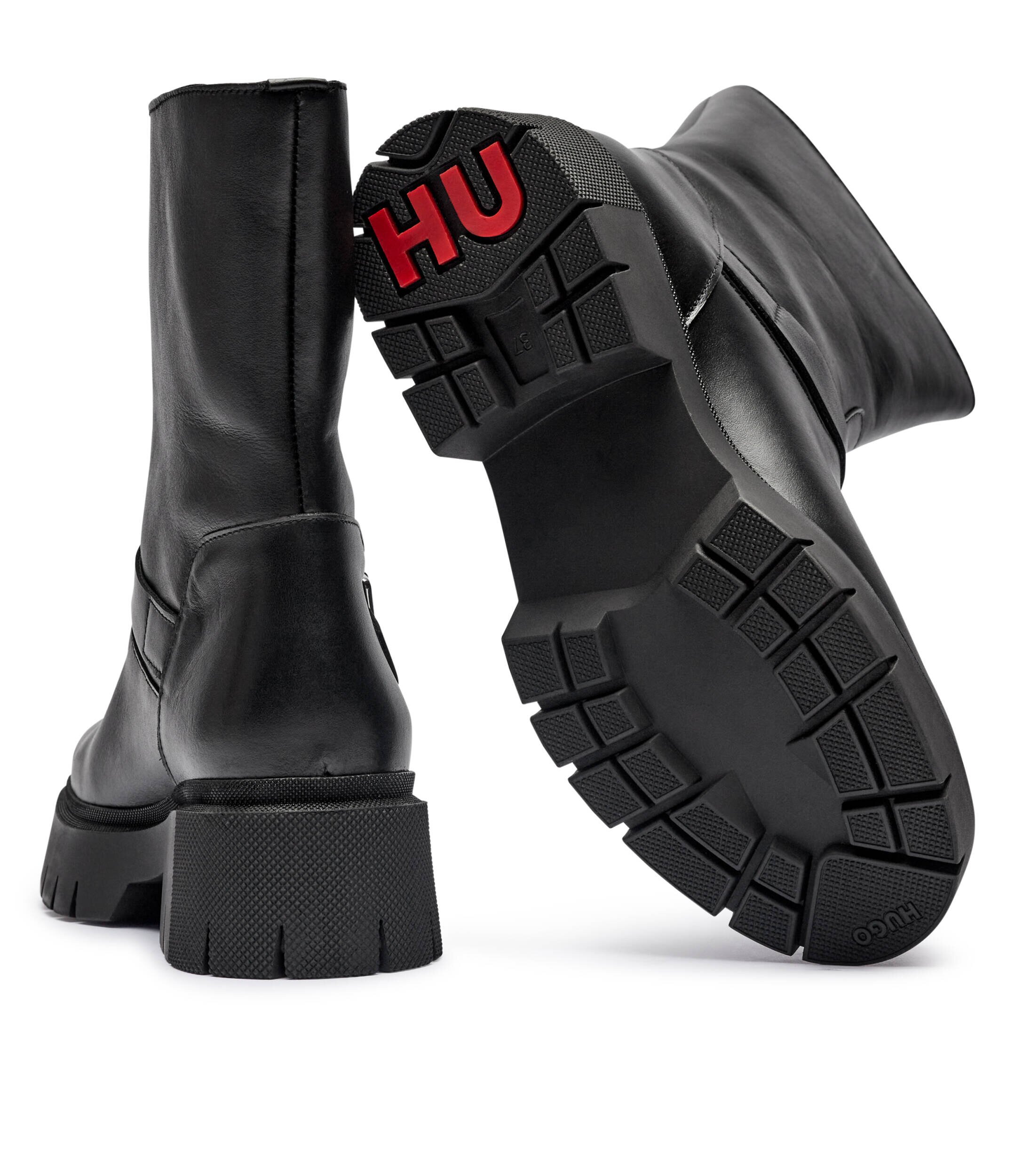 HUGO De piele ghete biker Kris