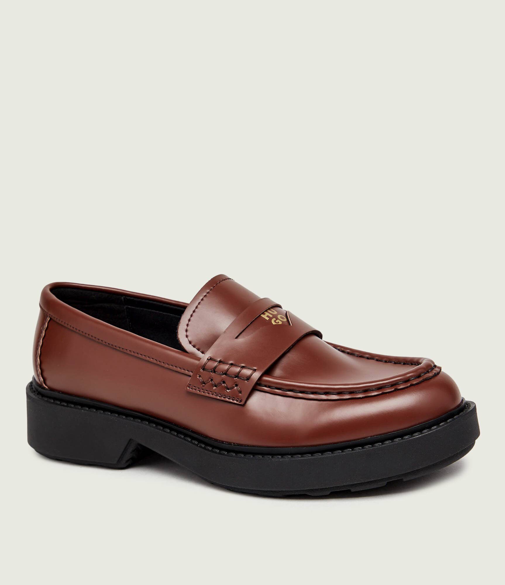 HUGO De piele mocasini Angey_Mocc_brlt