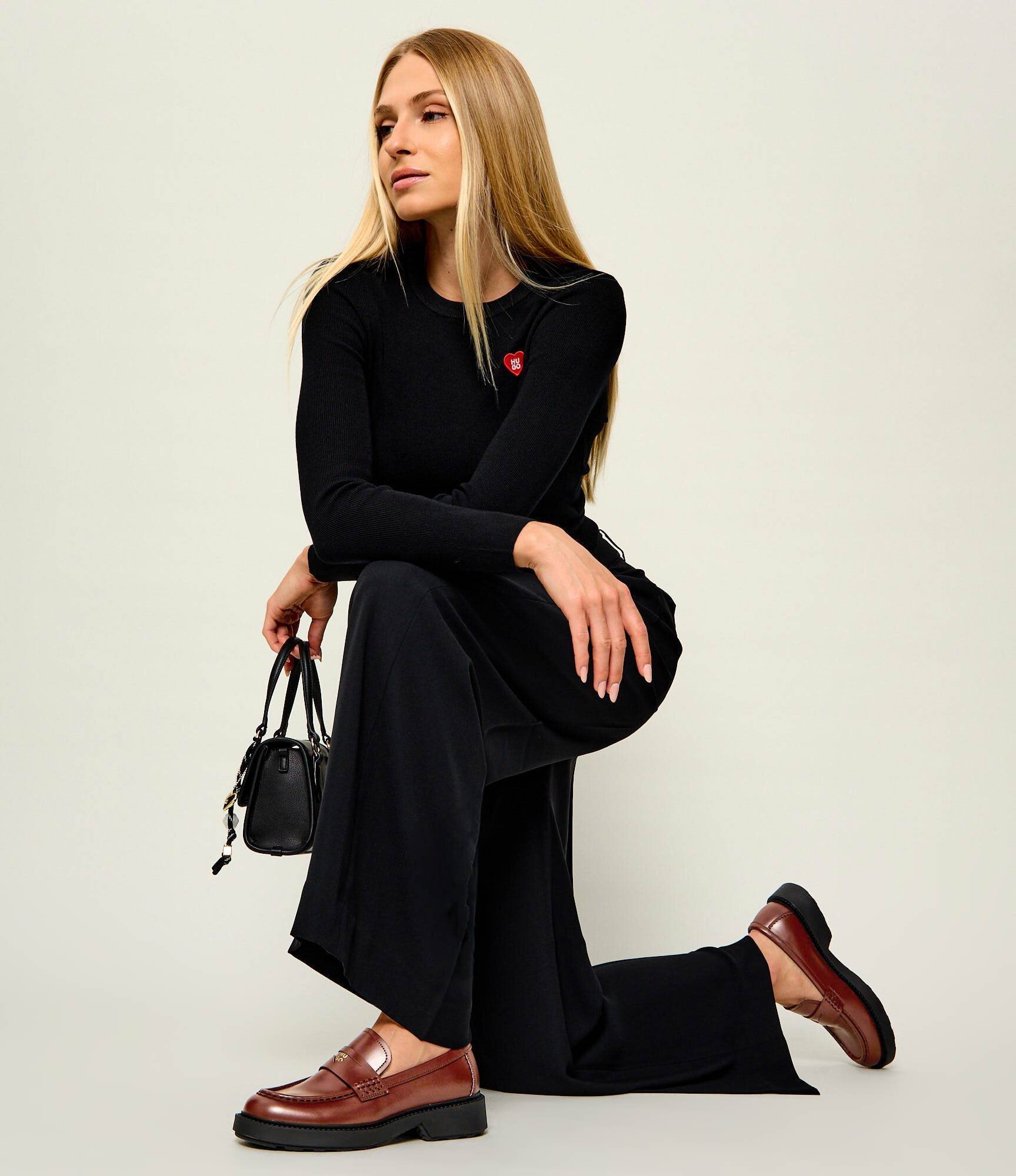 HUGO De piele mocasini Angey_Mocc_brlt