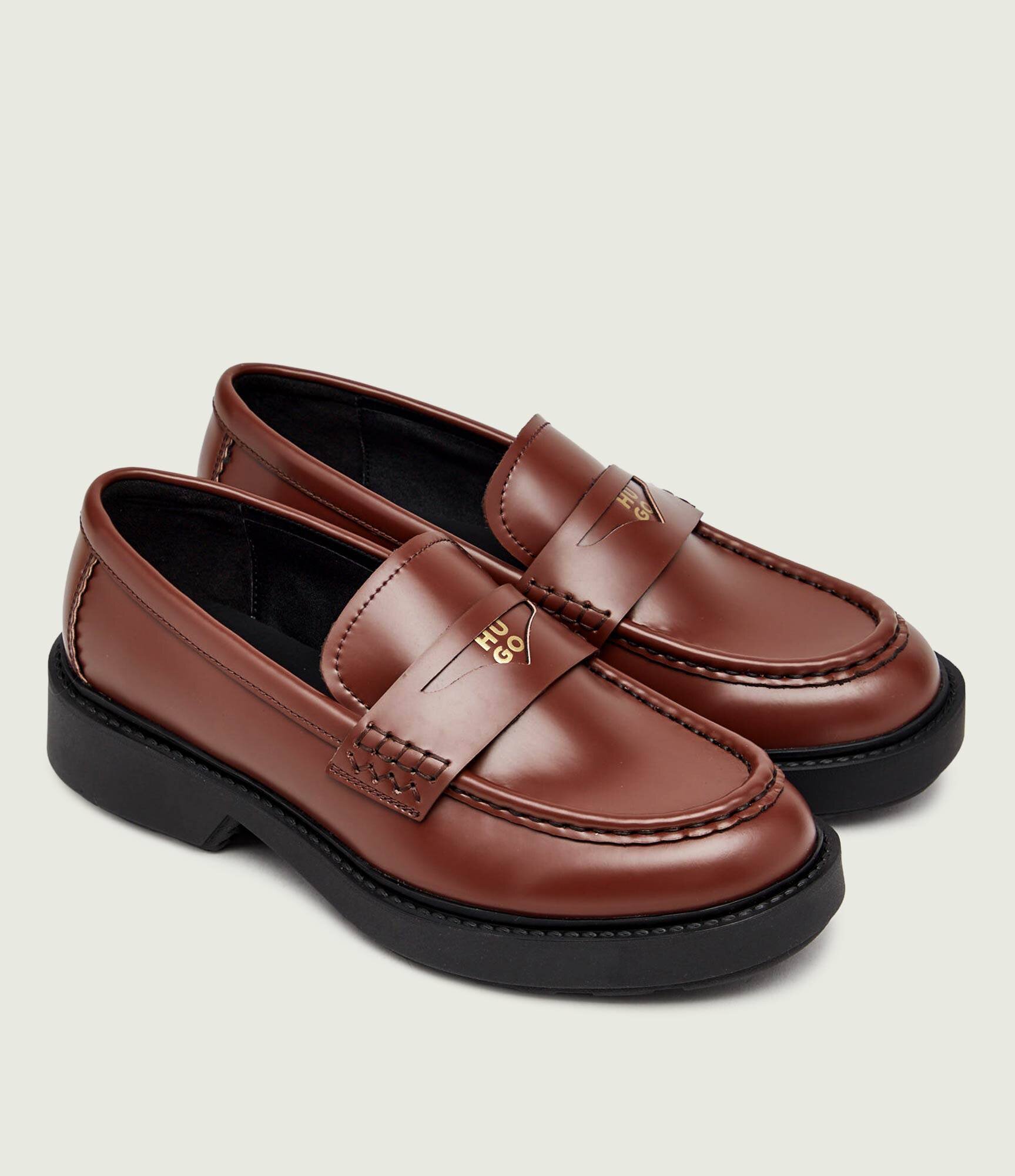HUGO De piele mocasini Angey_Mocc_brlt