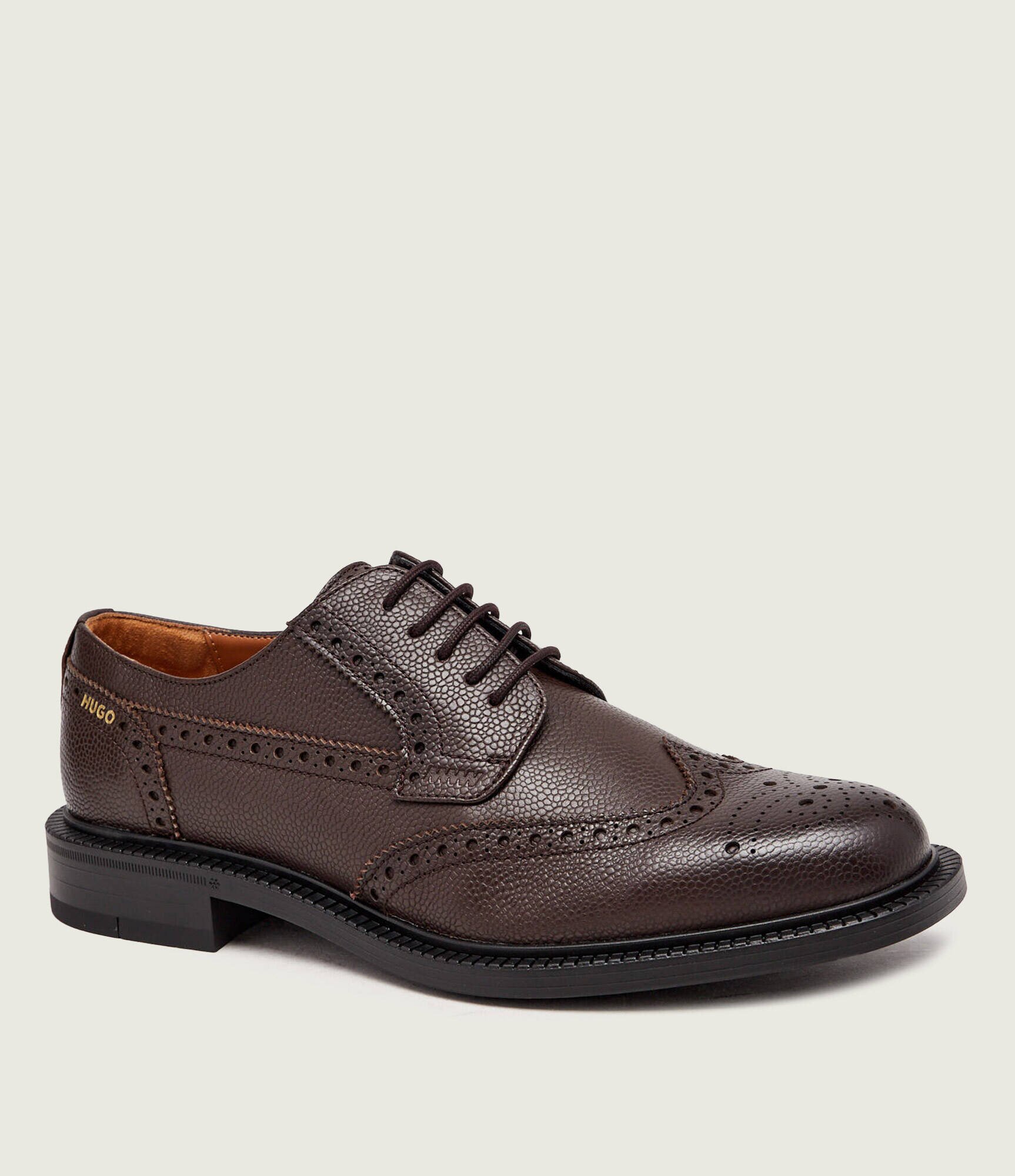 HUGO De piele pantofi derby Lysander_derb_sgbr