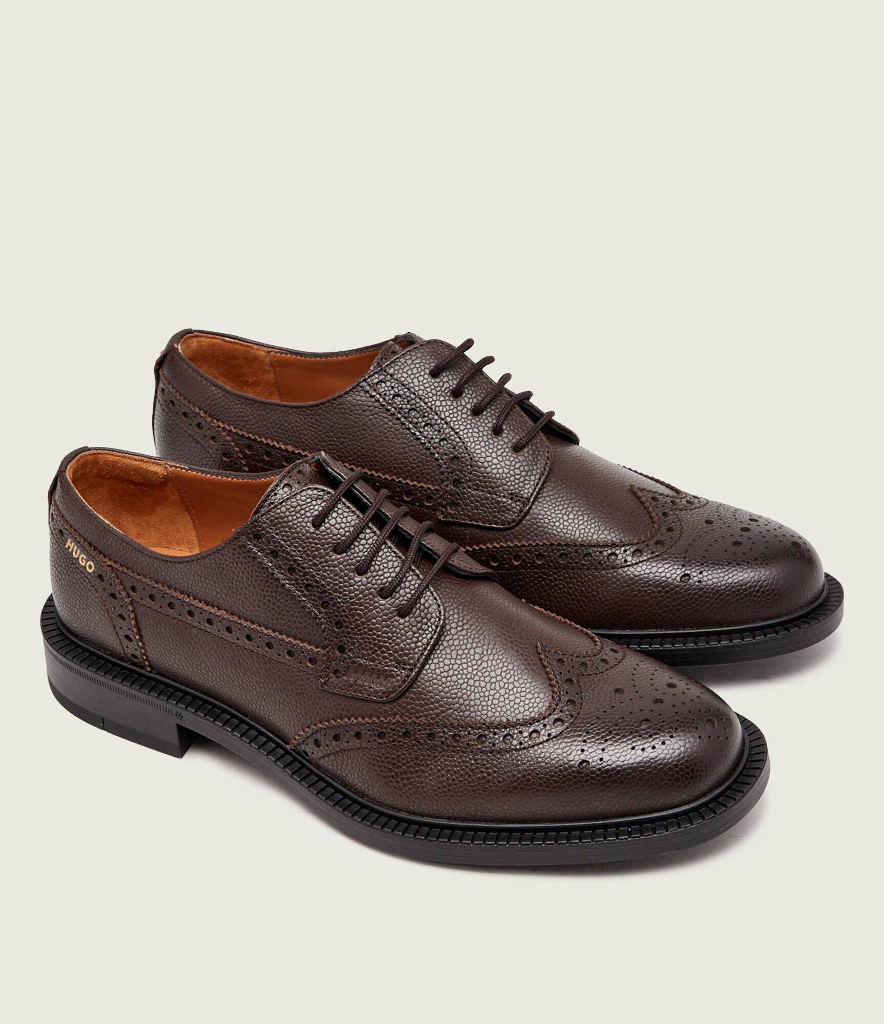 HUGO De piele pantofi derby Lysander_derb_sgbr
