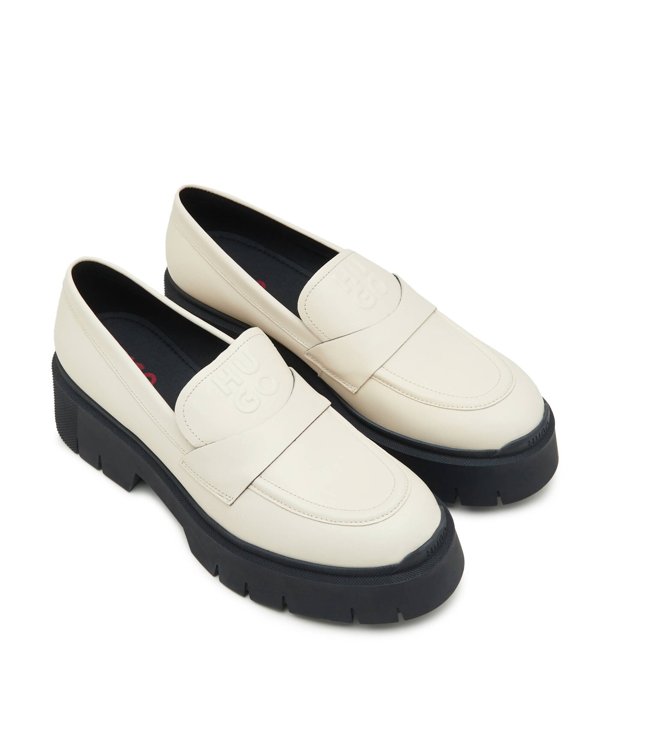 HUGO De piele pantofi loafer Kris