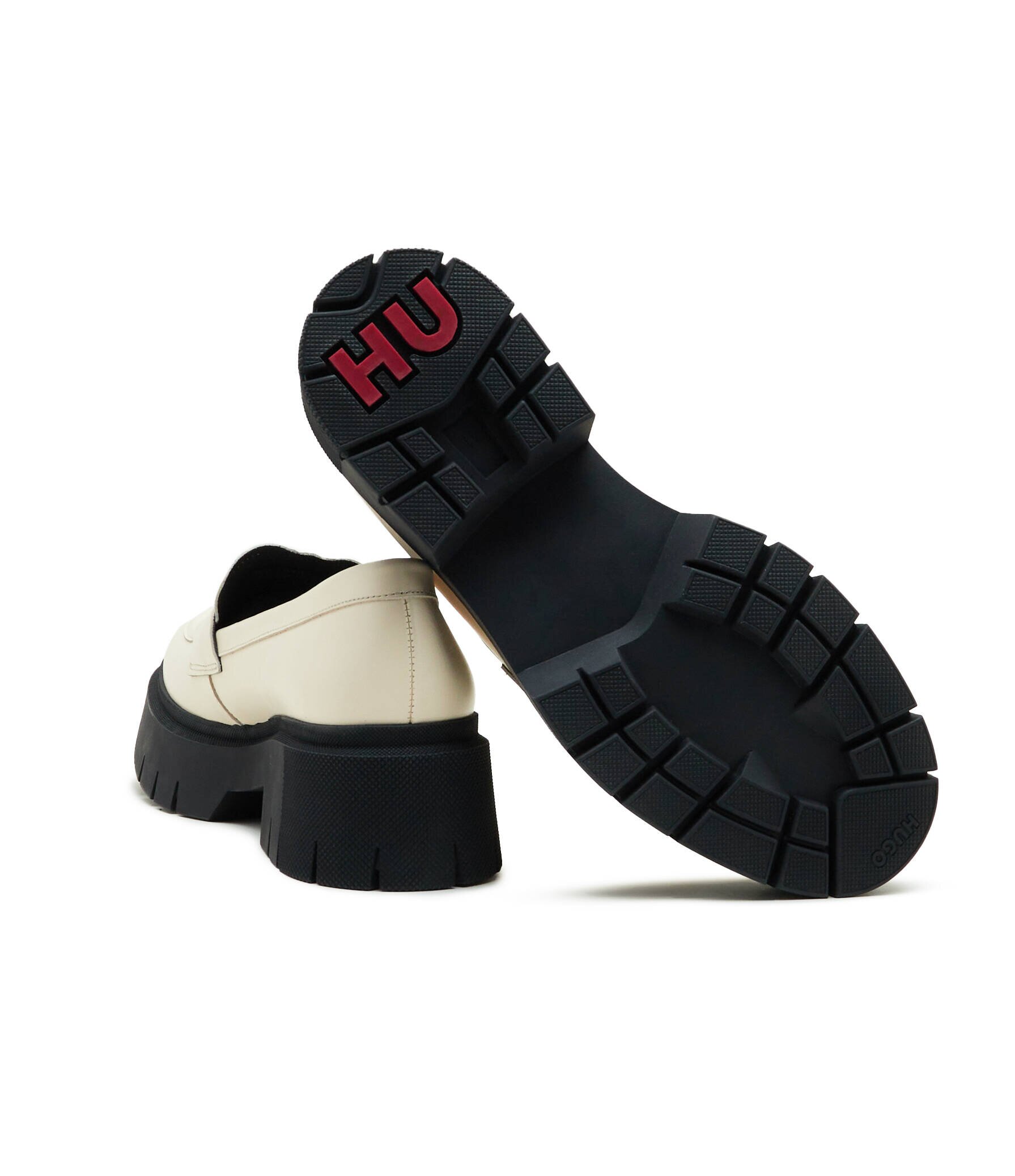 HUGO De piele pantofi loafer Kris