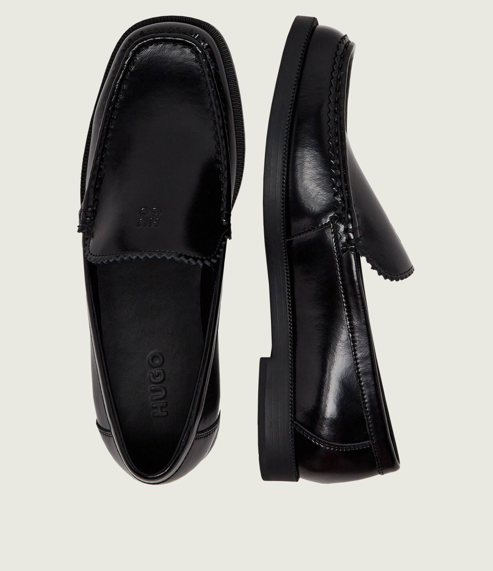 HUGO De piele pantofi loafer Liora_Loafer_alt