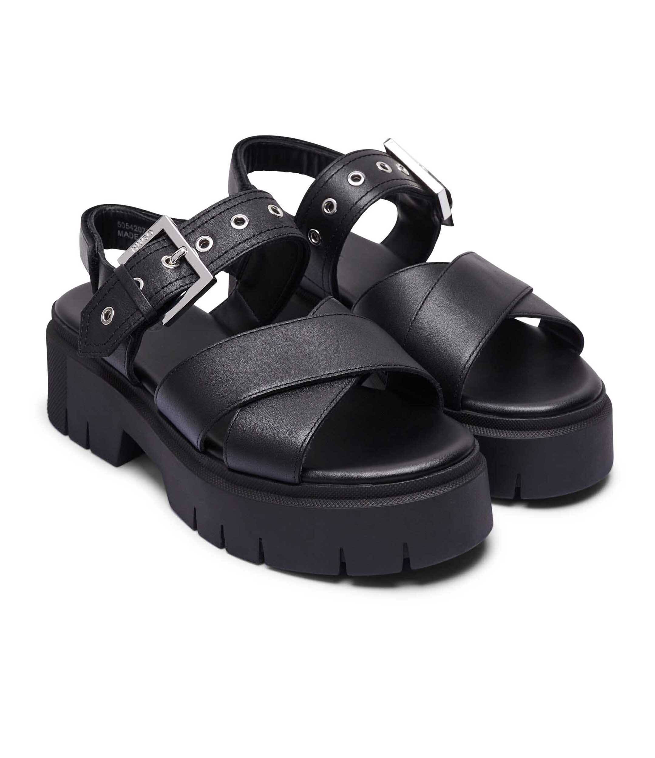 HUGO De piele sandale Kris