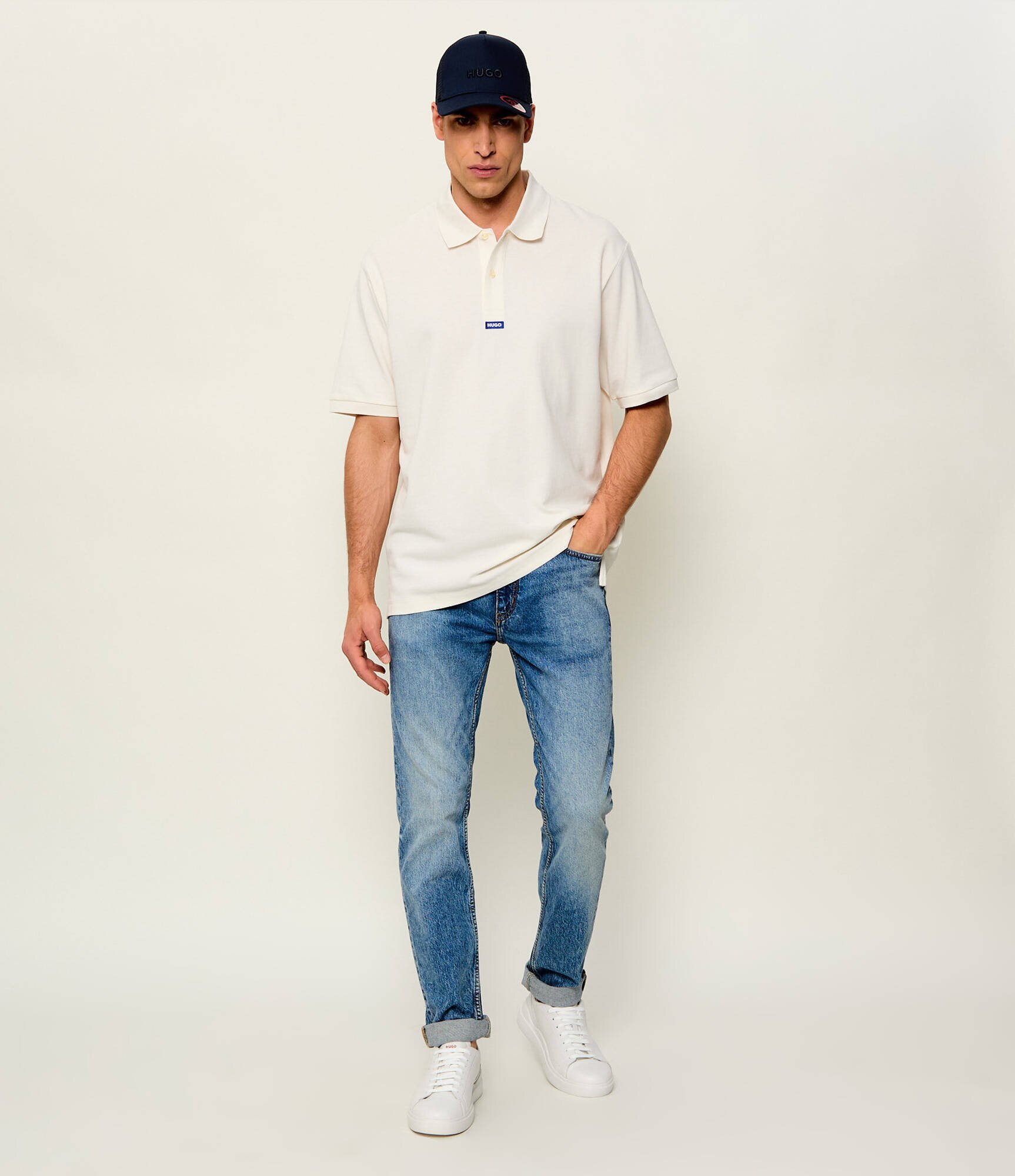HUGO De piele sneakers Blake Tenn lt N