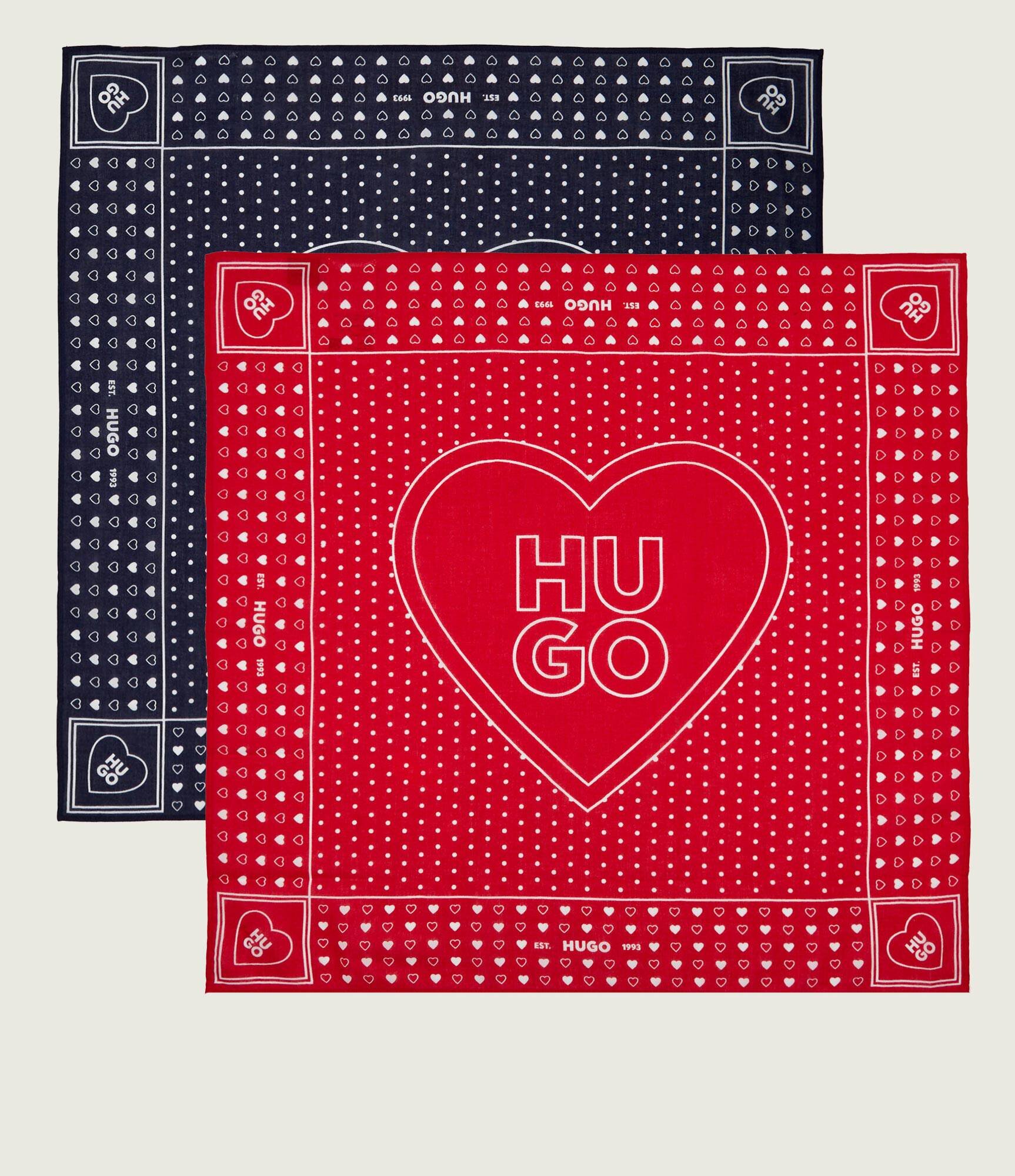 HUGO Eșarfă 2-pack