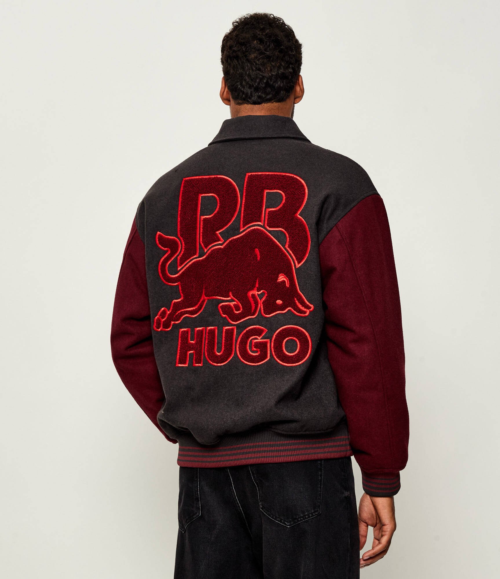 HUGO Geacă Blaine | x Racing Bulls | regular fit cu adaos de lână