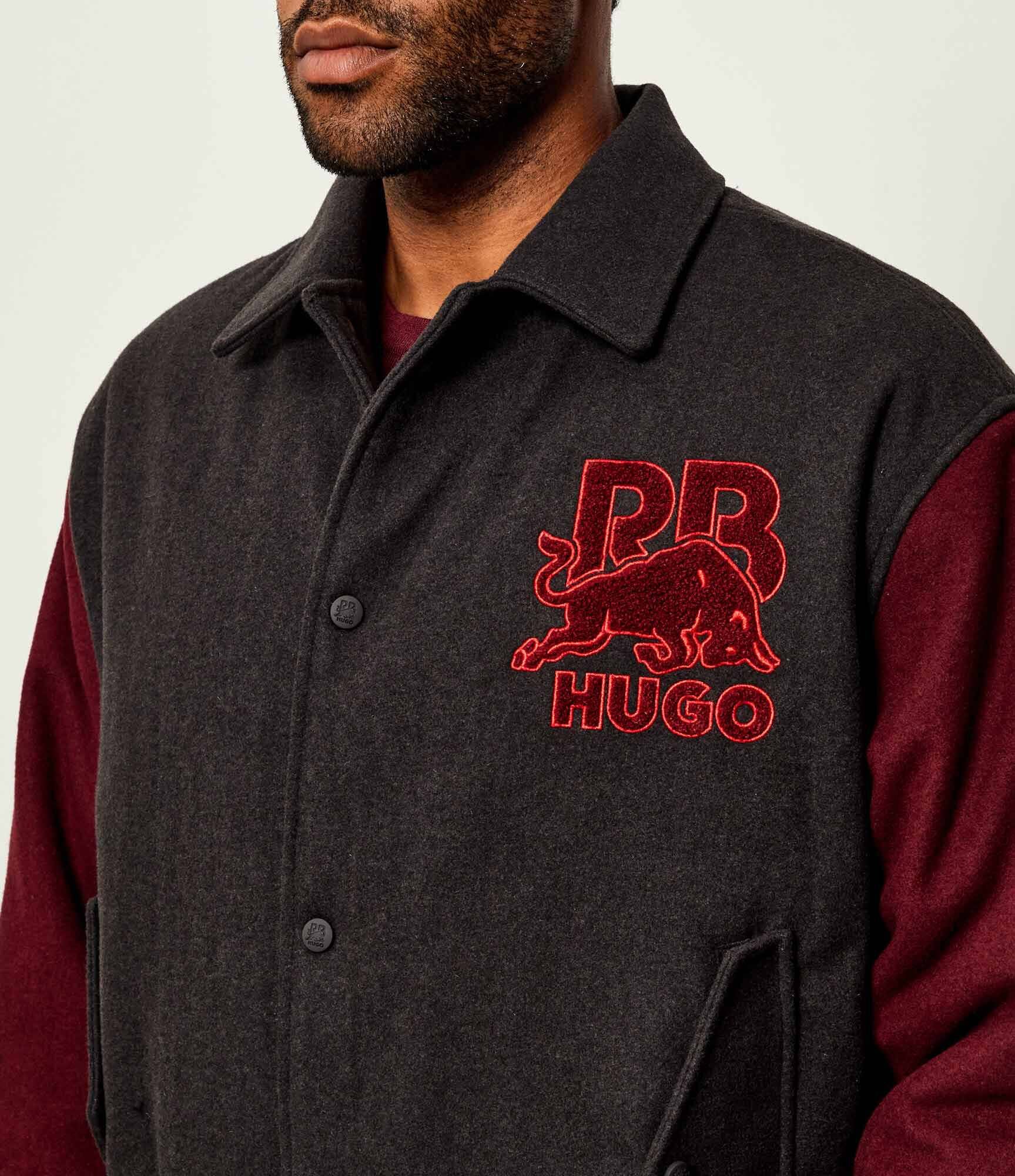 HUGO Geacă Blaine | x Racing Bulls | regular fit cu adaos de lână